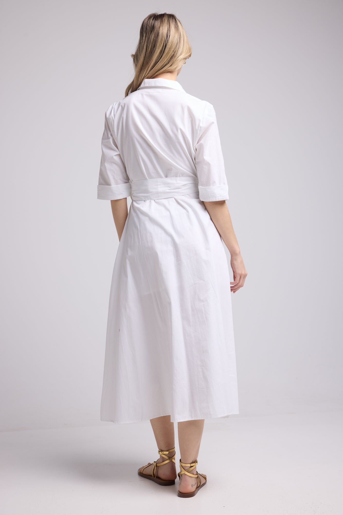ROBE BIBA LONG WHITE