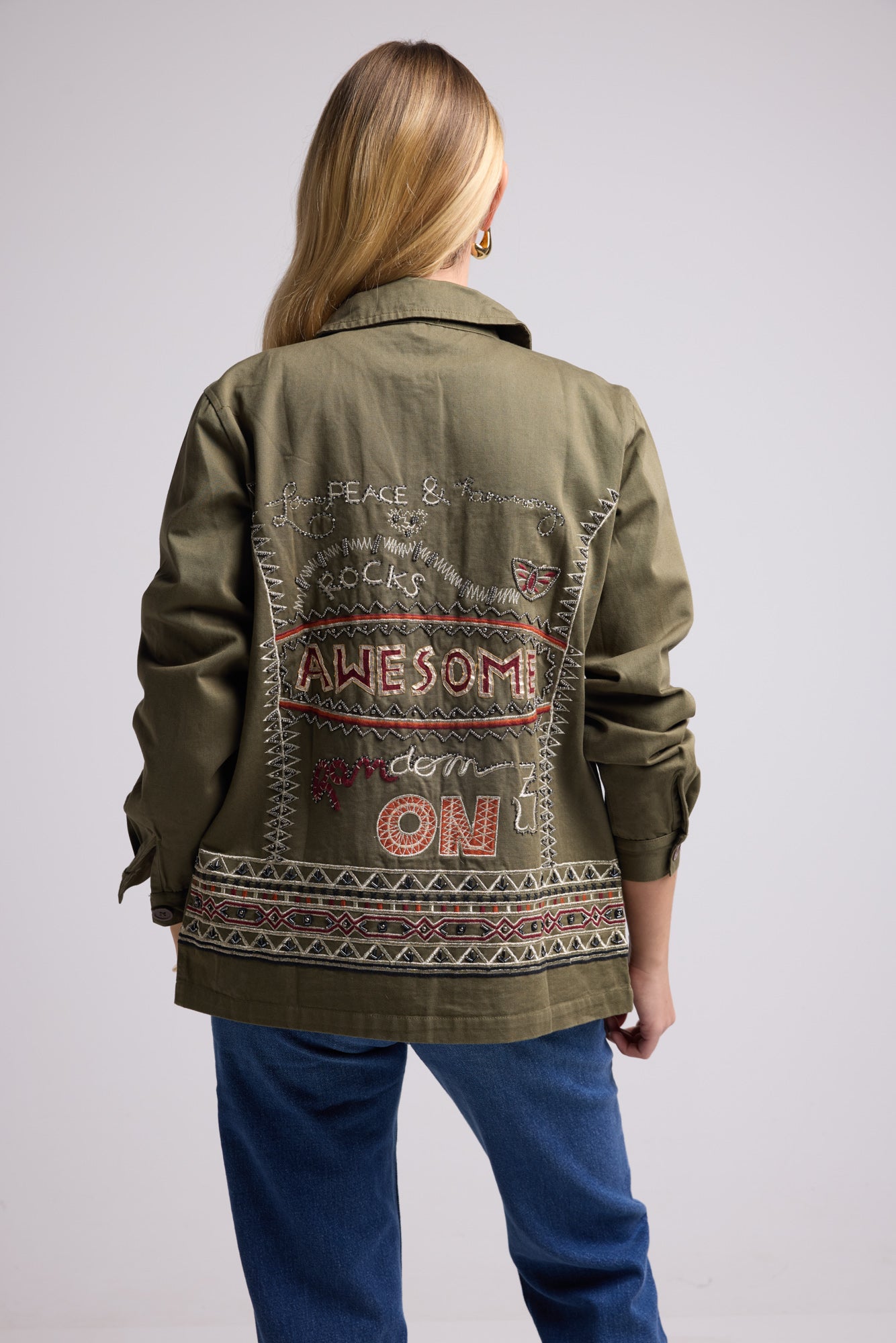 VESTE BOHI/KHAKI