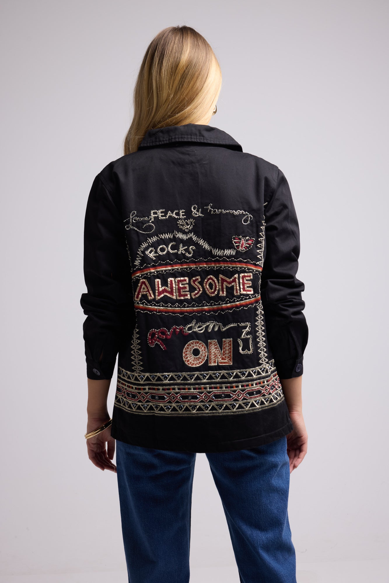 VESTE BOHI/NOIR