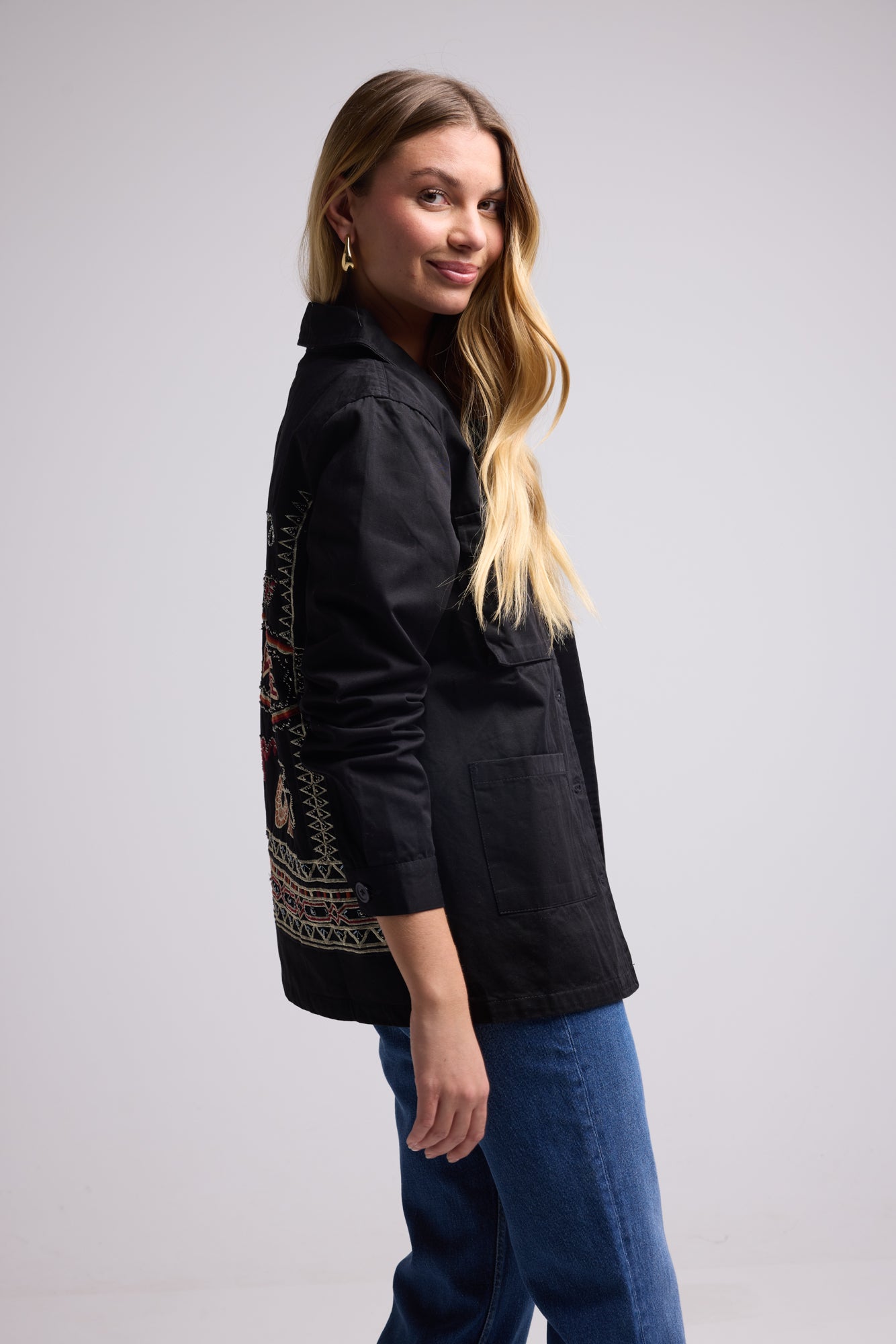 VESTE BOHI/NOIR