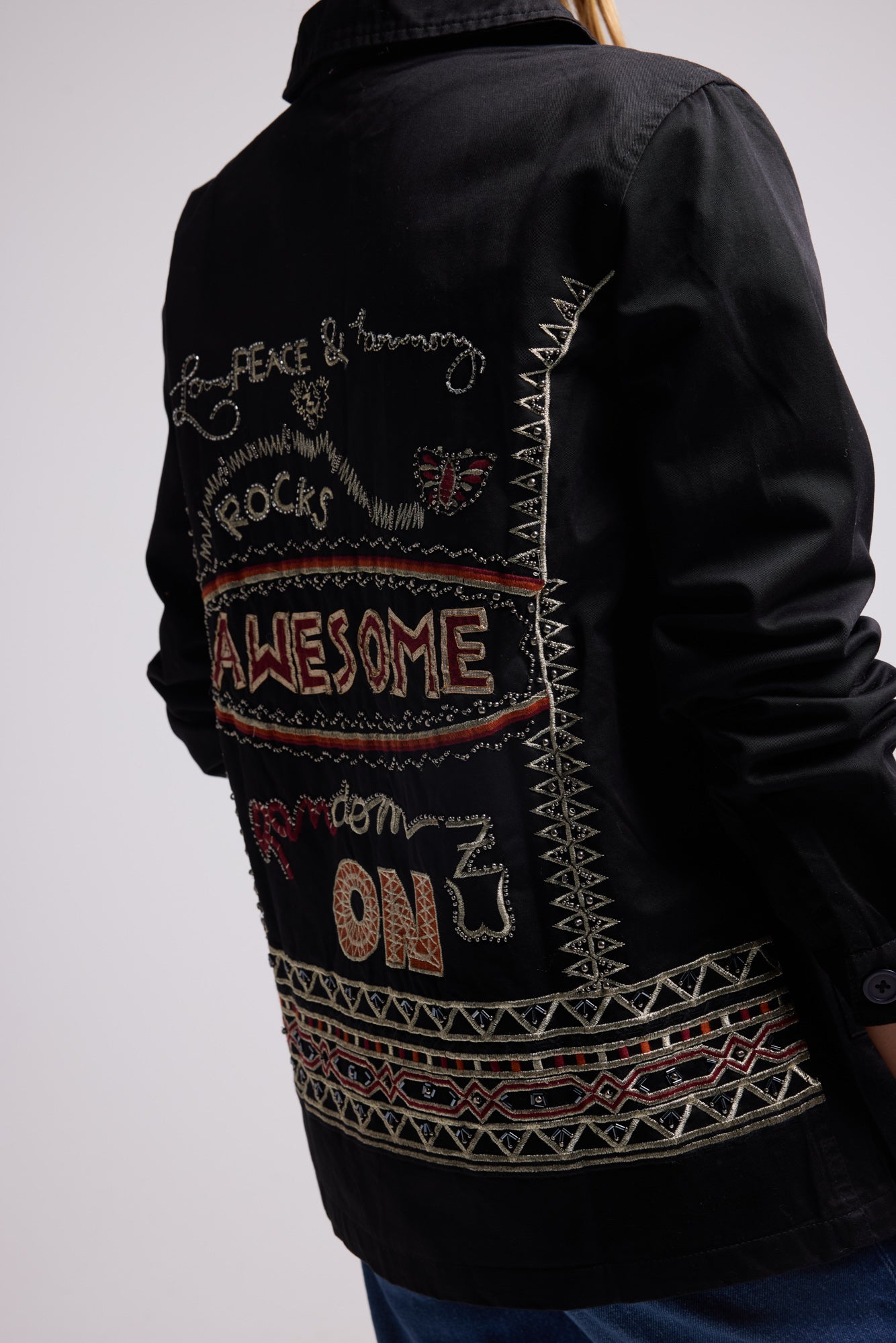 VESTE BOHI/NOIR