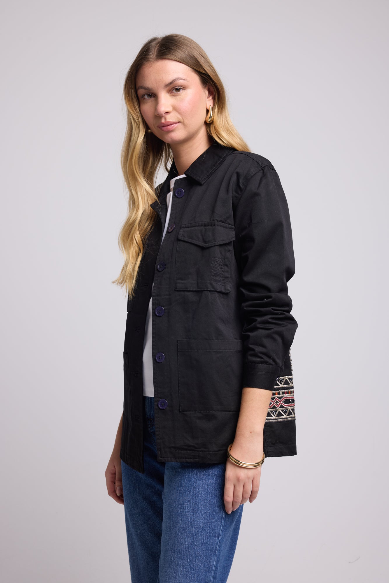VESTE BOHI/NOIR