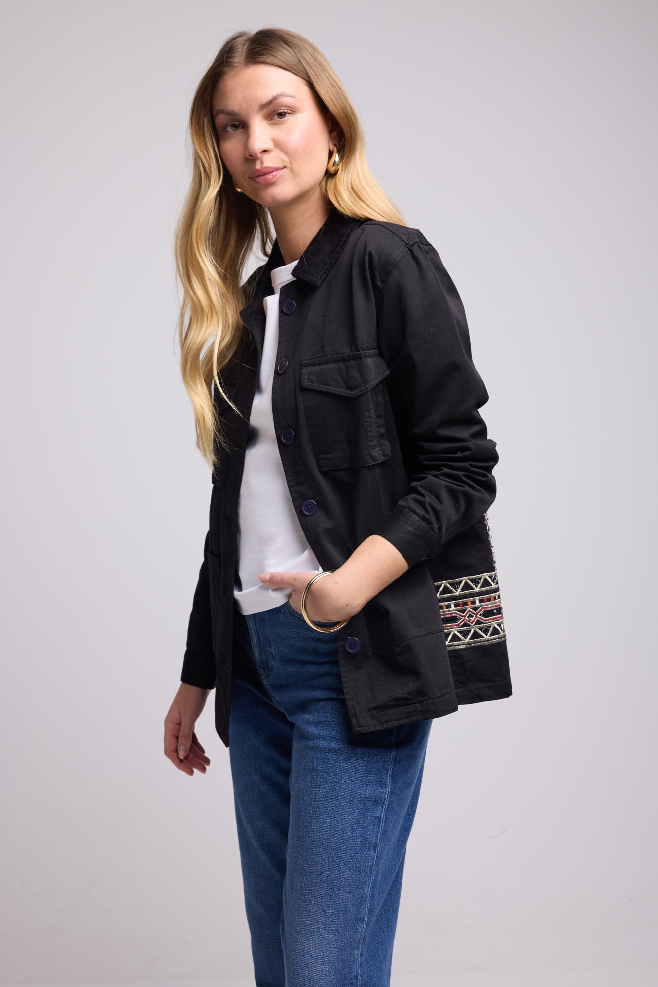 VESTE BOHI/NOIR
