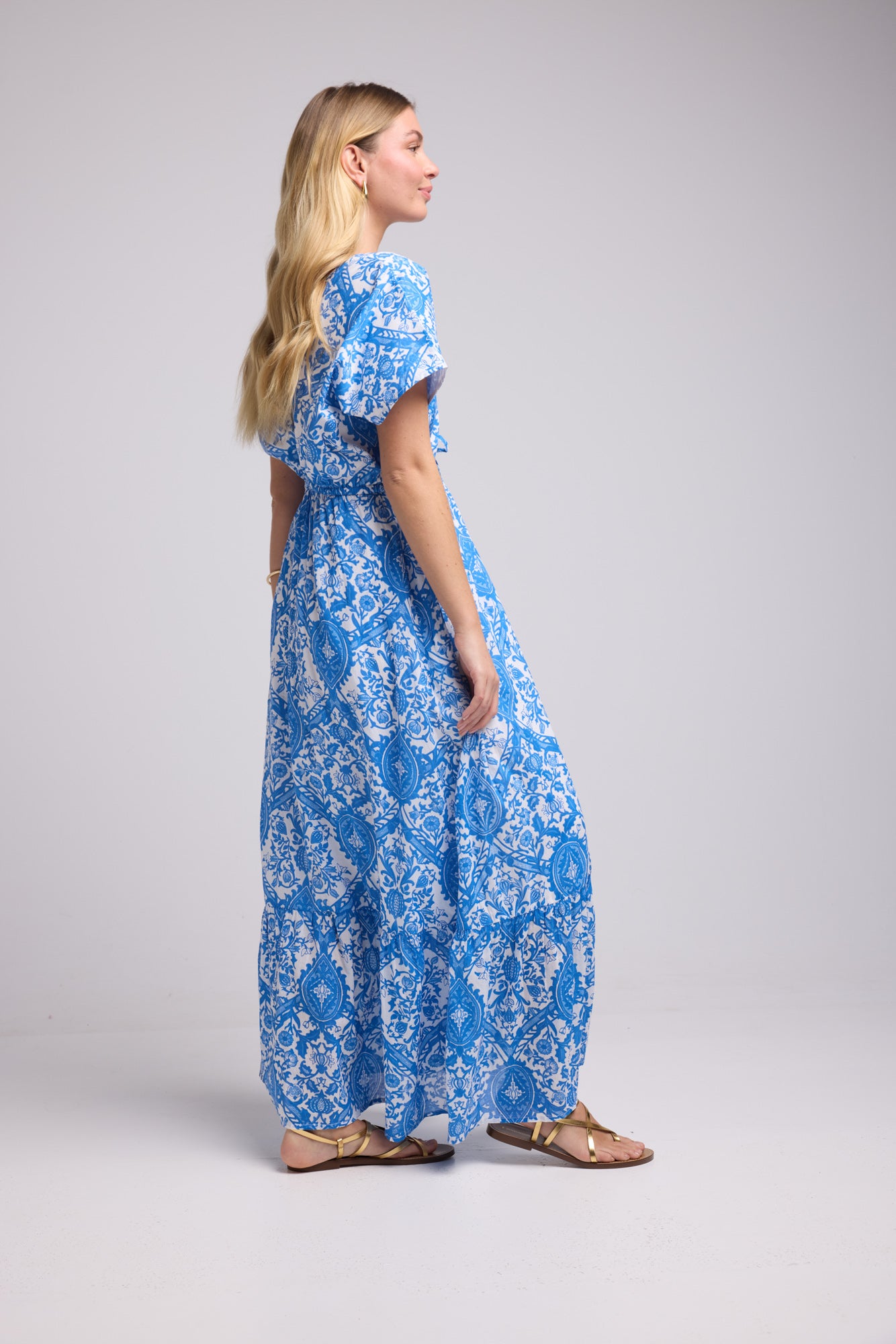 ROBE CHALBI/P044 BLUE
