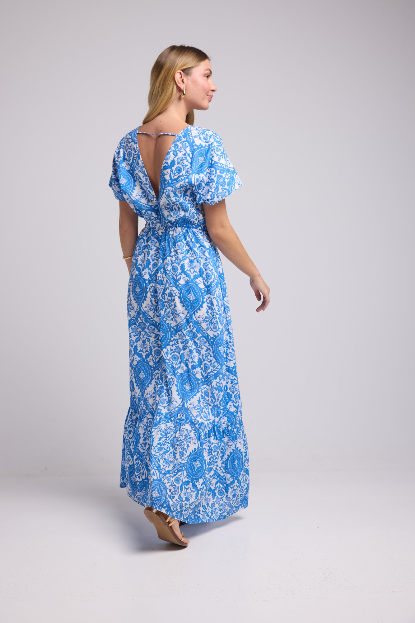 ROBE CHALBI/P044 BLUE