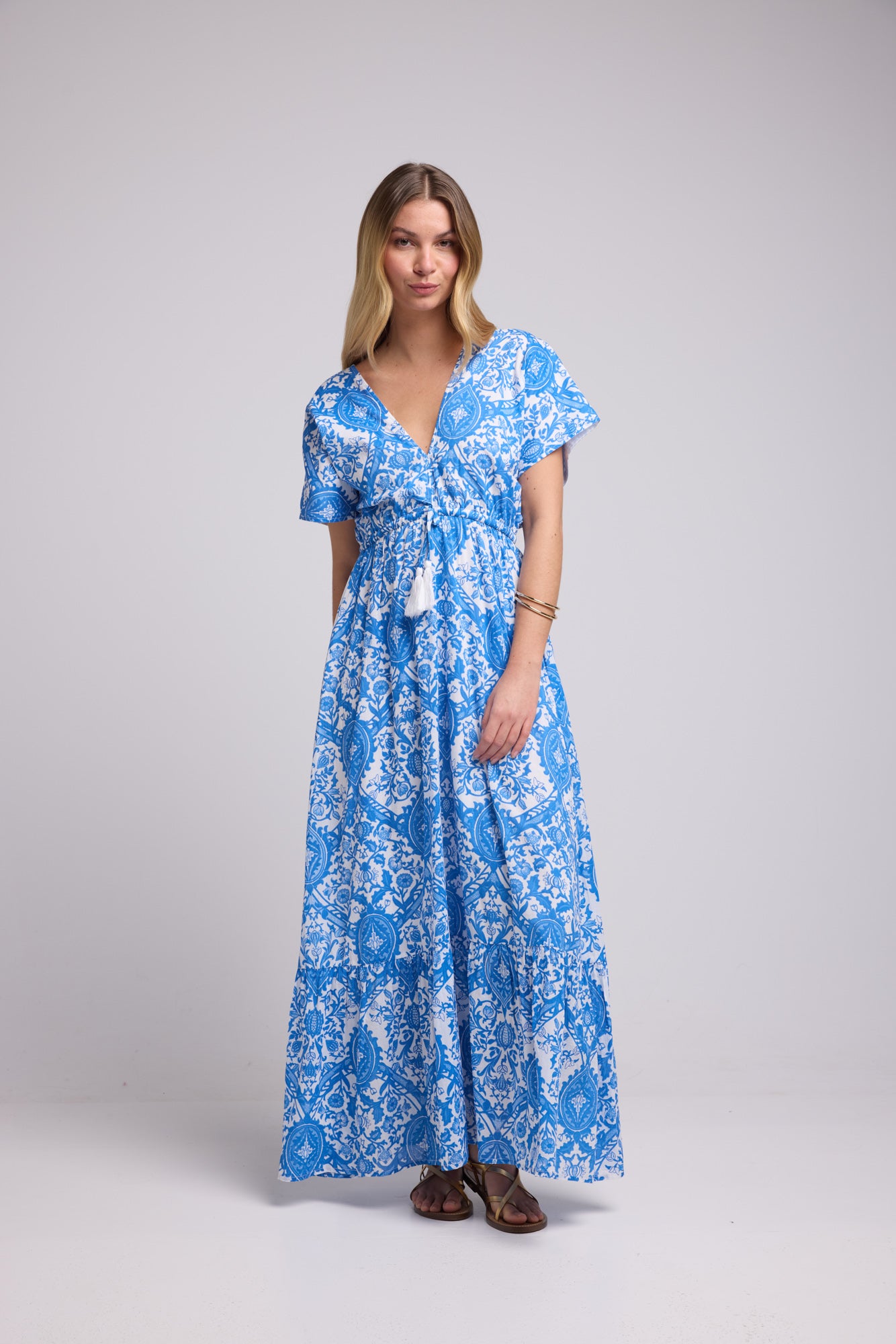 ROBE CHALBI/P044 BLUE
