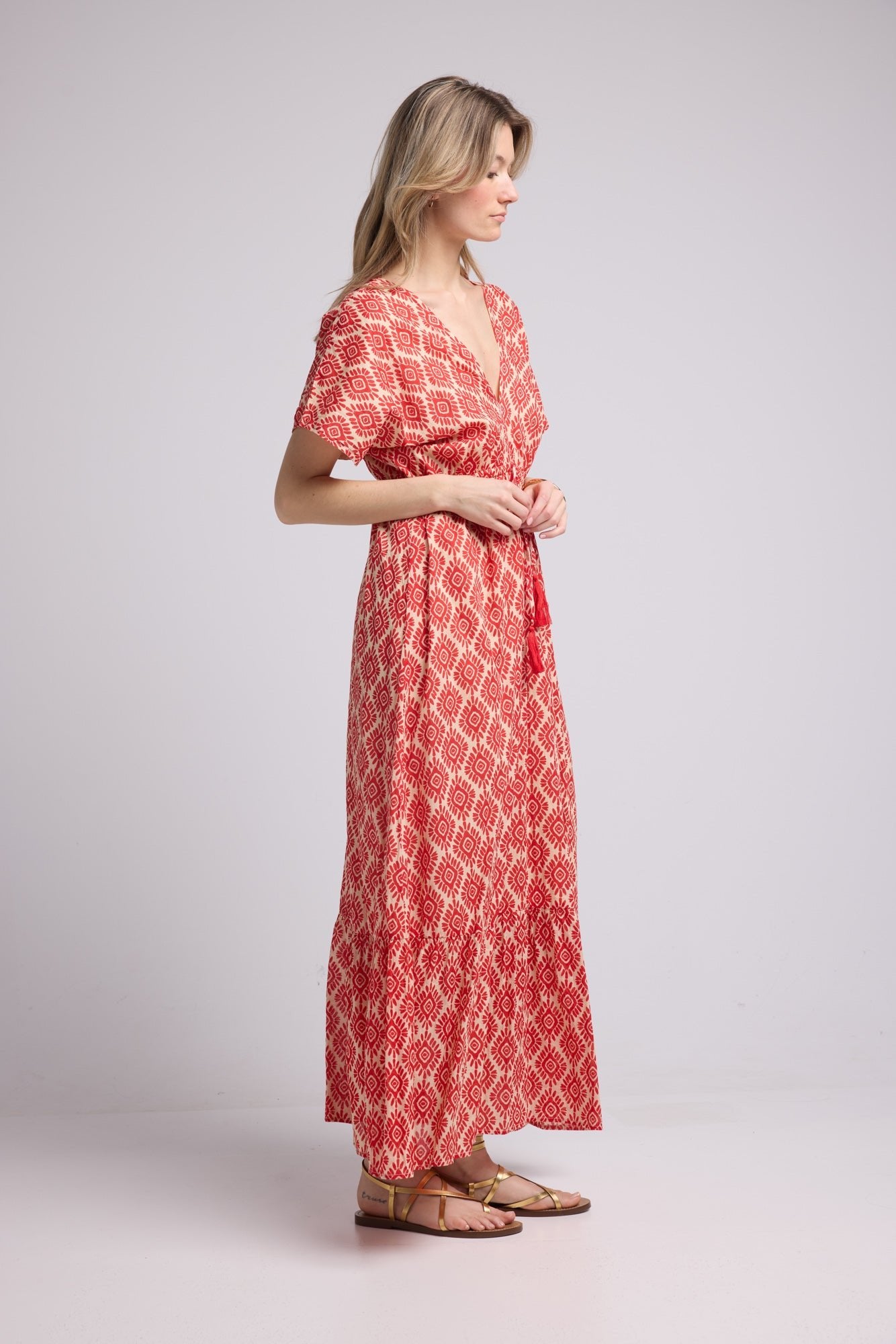 ROBE CHALBI P2314 RED
