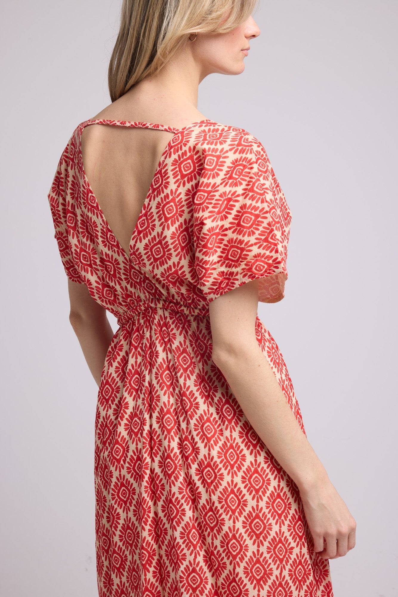 ROBE CHALBI P2314 RED
