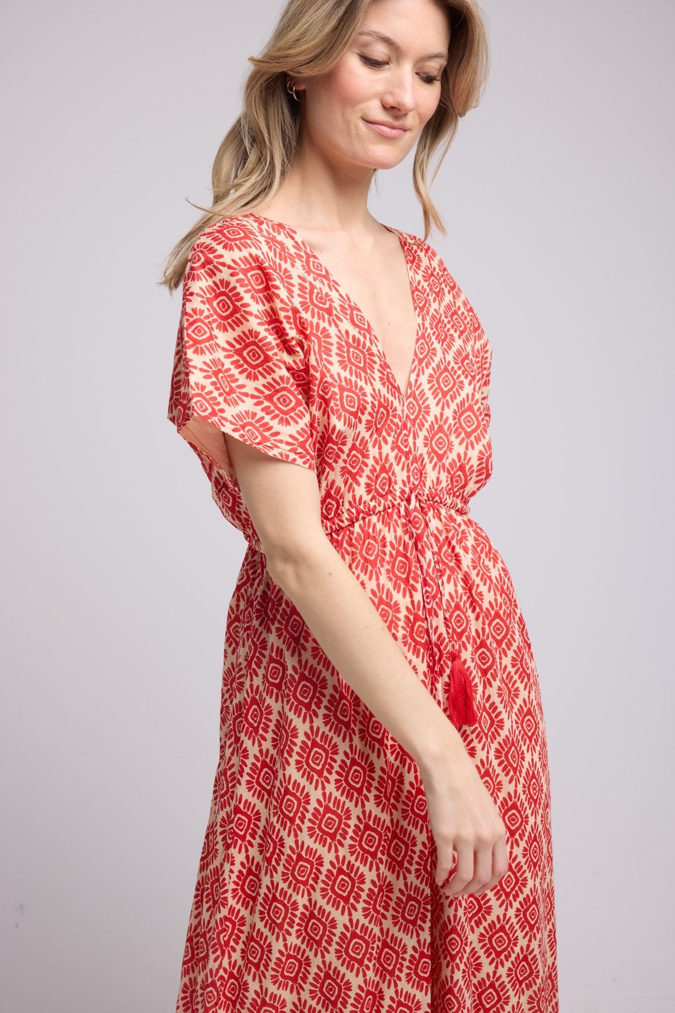 ROBE CHALBI P2314 RED
