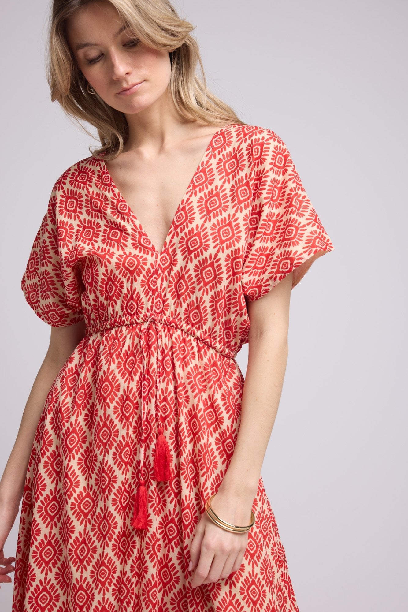 ROBE CHALBI P2314 RED