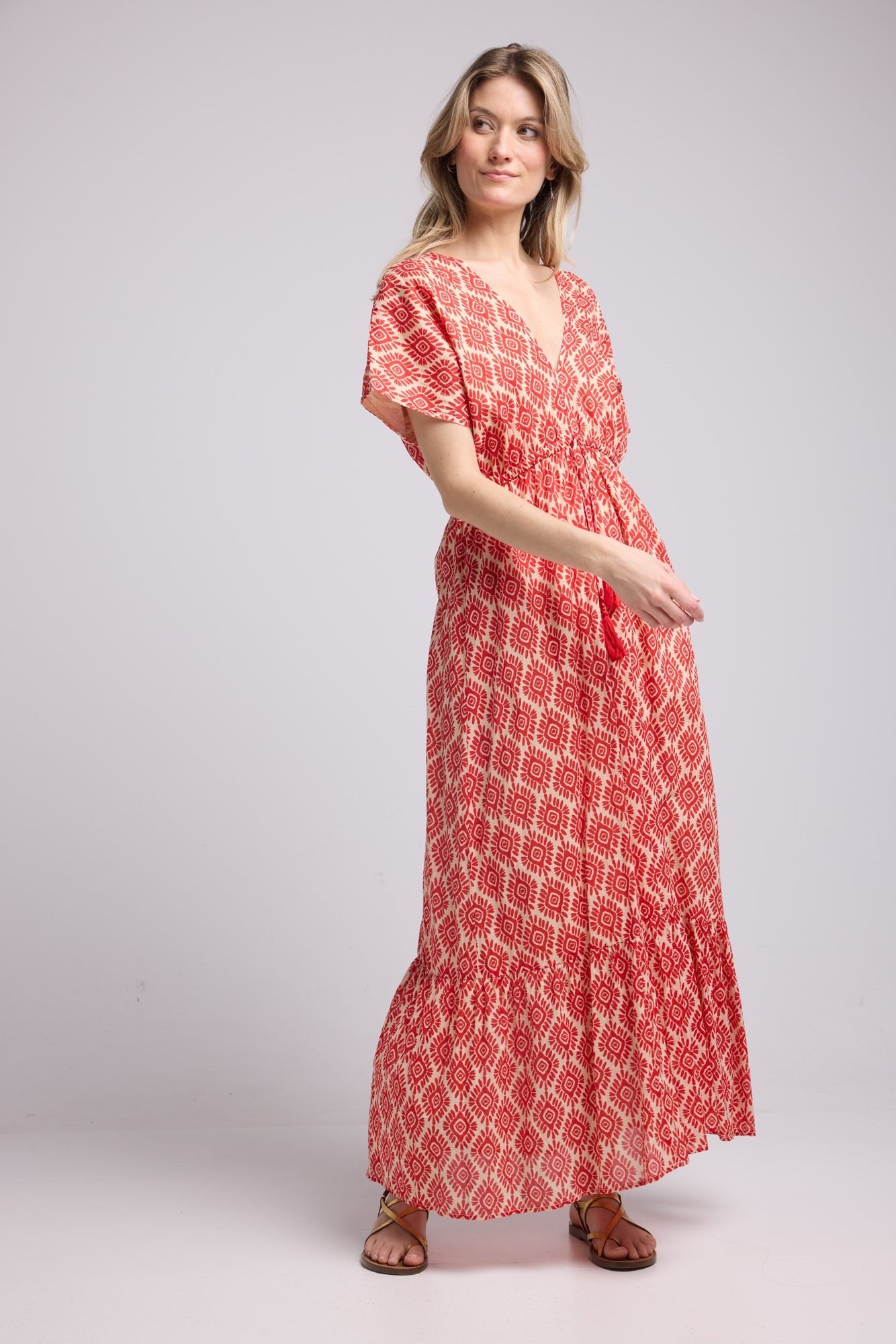 ROBE CHALBI P2314 RED