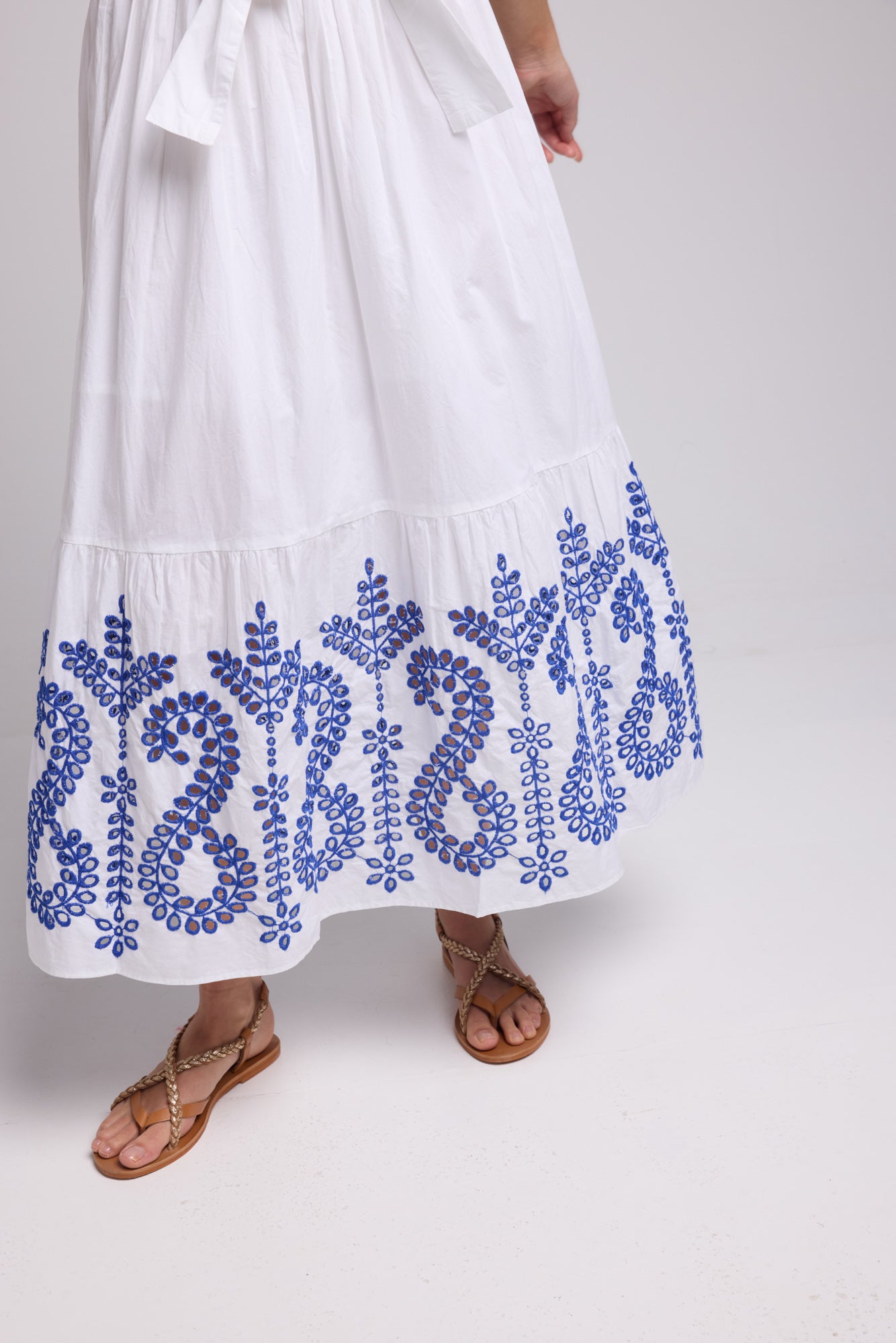 ROBE CHICHI NEW/BLANC BLEU