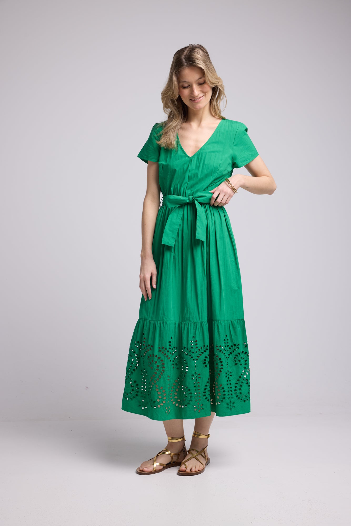 ROBE CHICHI BRIGHT GREEN