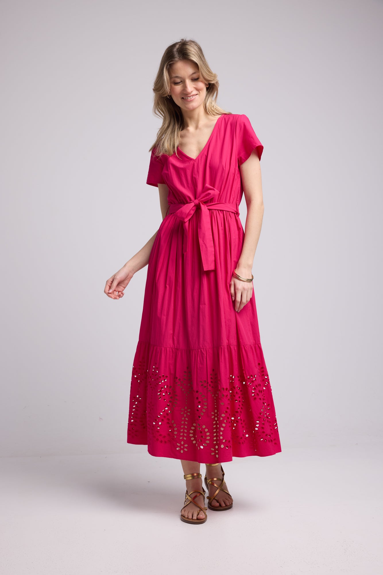 FUSHIA CHICHI DRESS