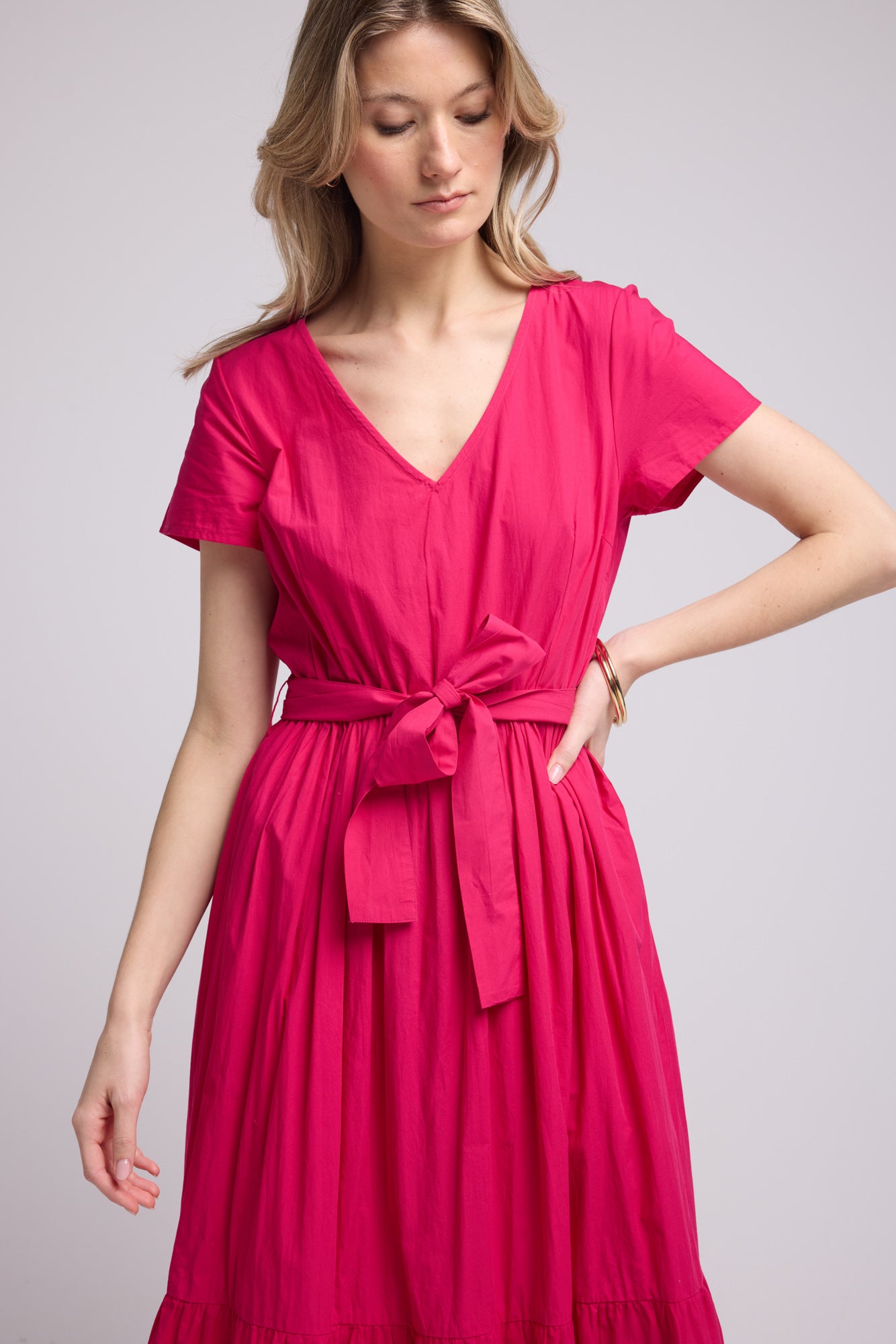 FUSHIA CHICHI DRESS