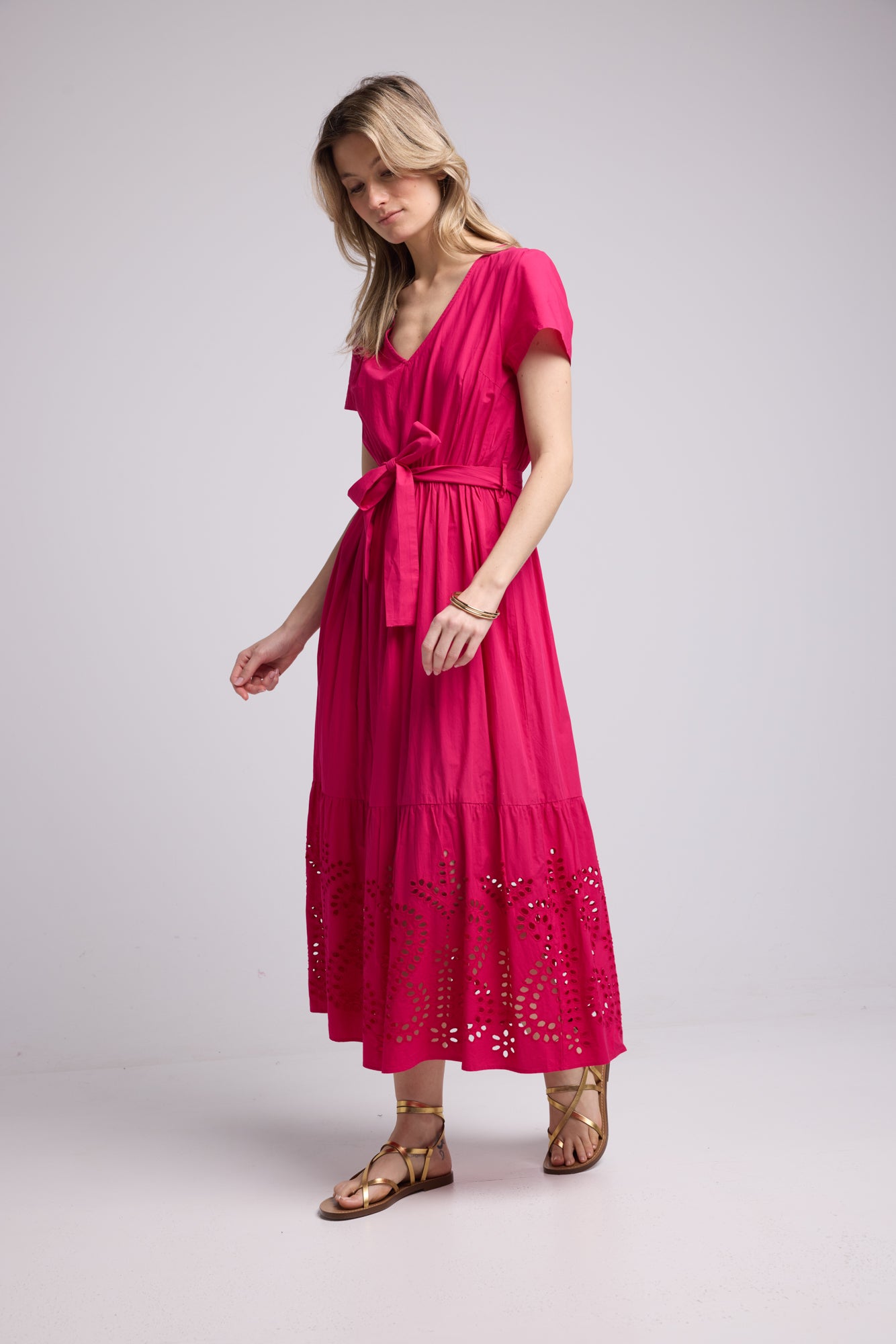 FUSHIA CHICHI DRESS