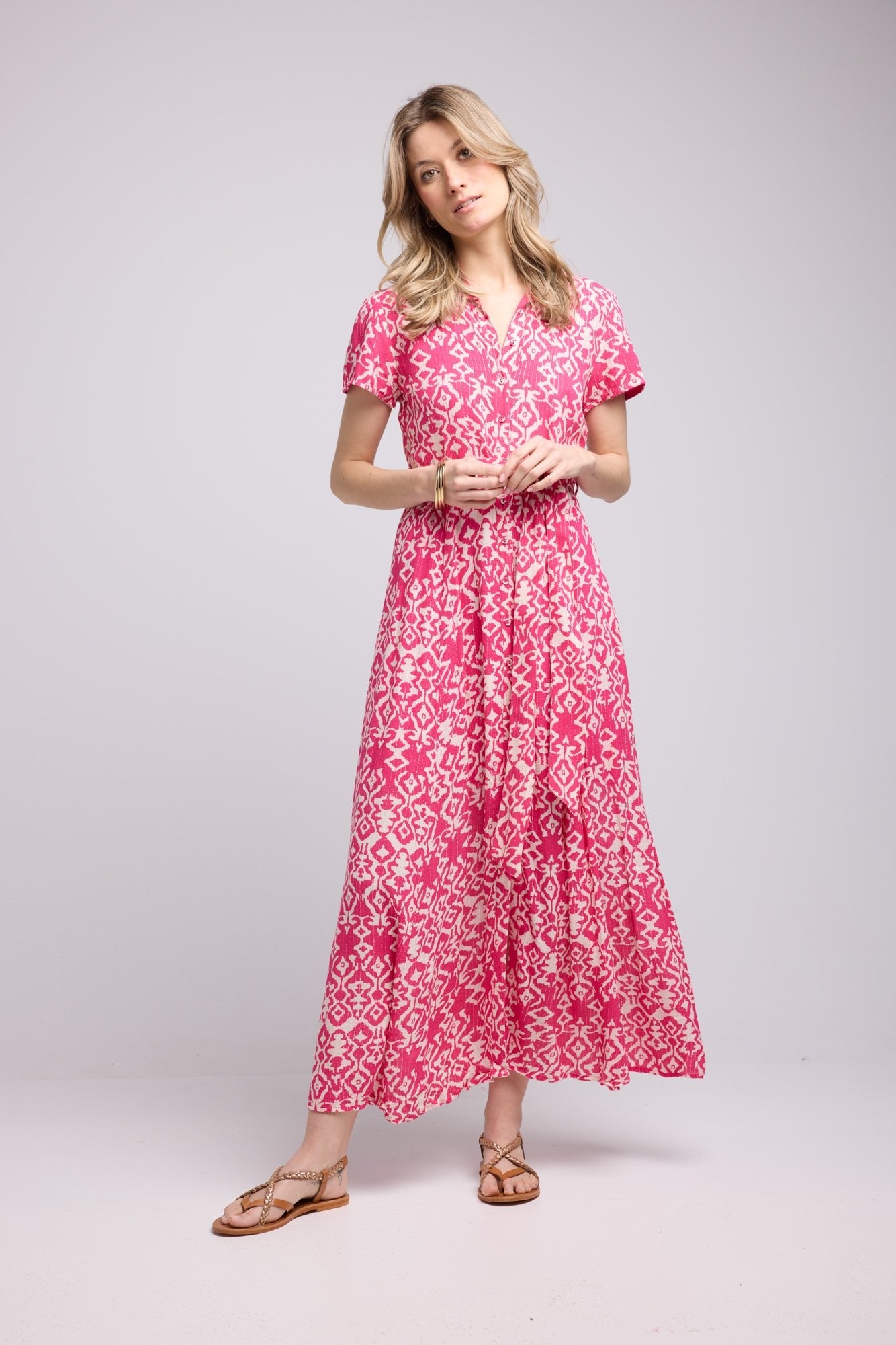 ROBE CIMTIA FUSHIA P822