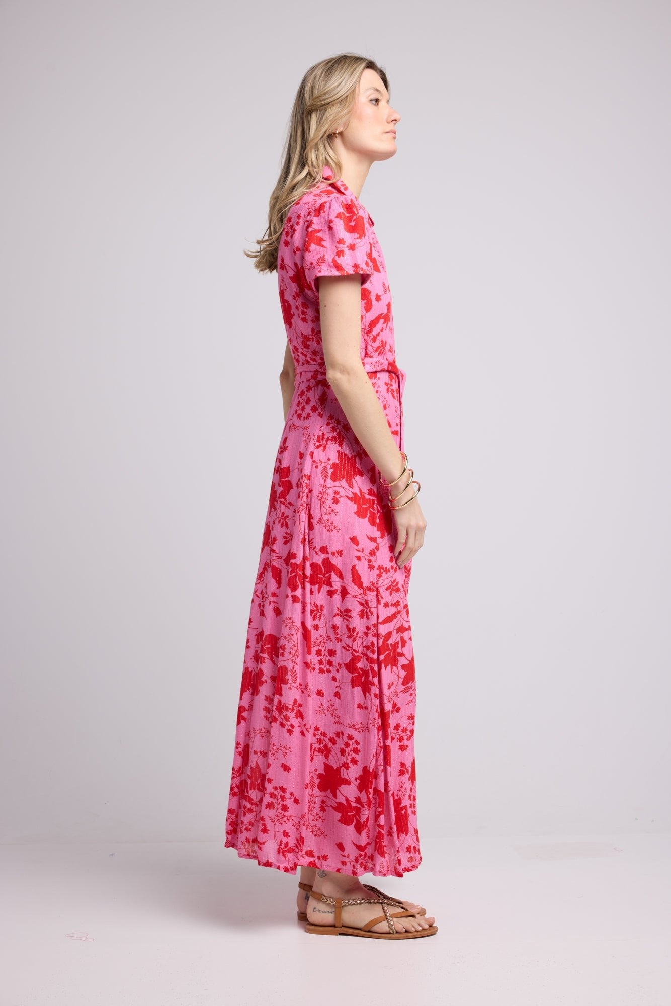 ROBE CIMTIA PINK RED P821