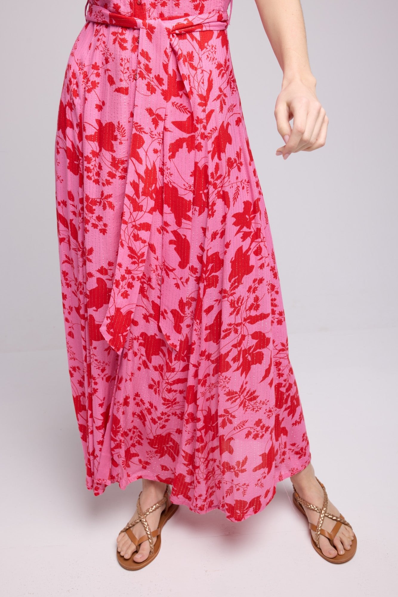 ROBE CIMTIA PINK RED P821