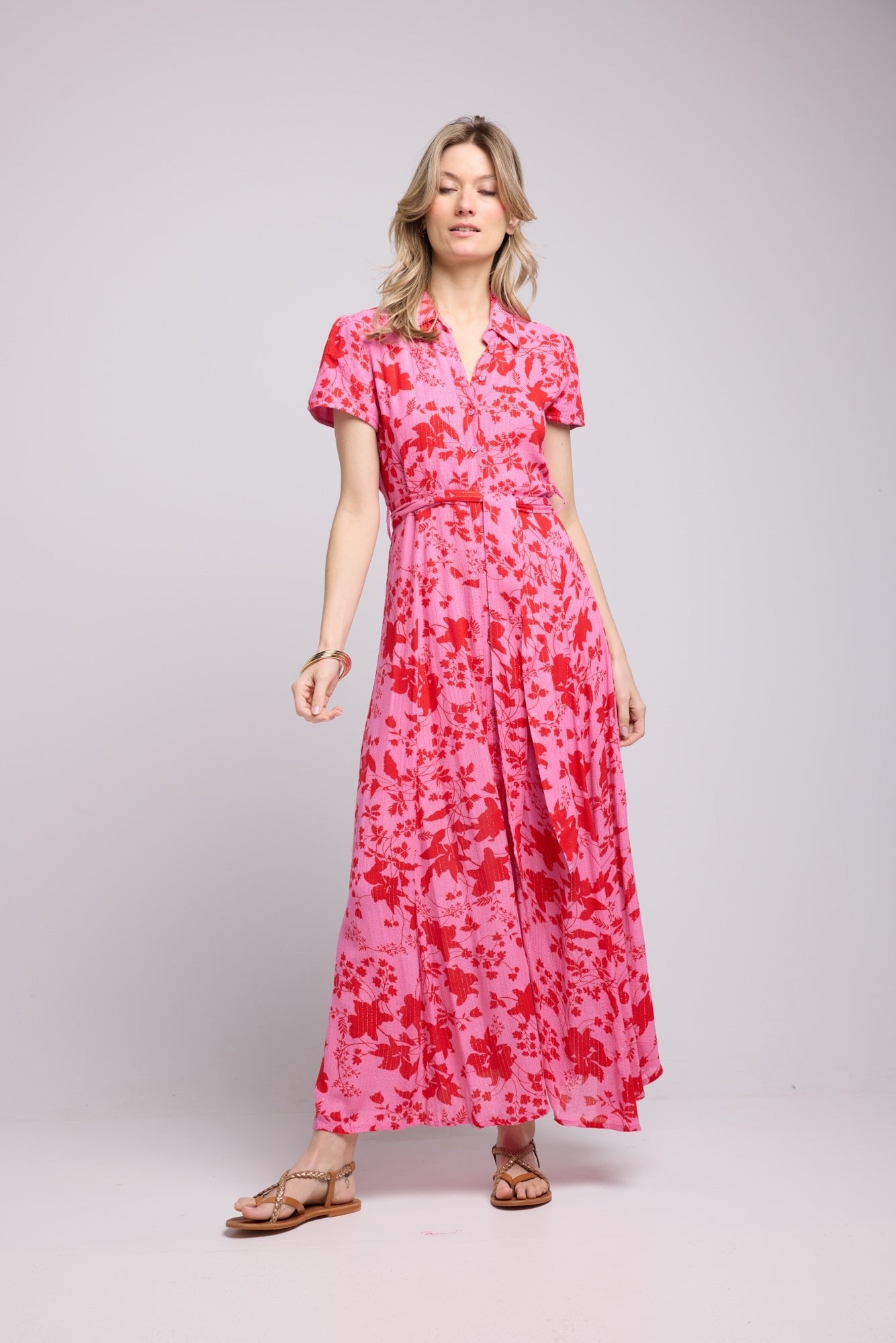 ROBE CIMTIA PINK RED P821