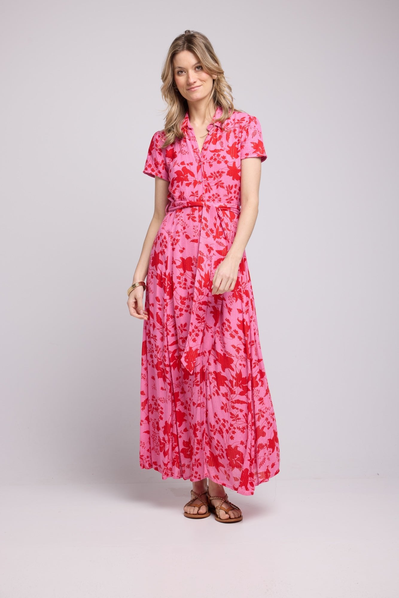 ROBE CIMTIA PINK RED P821