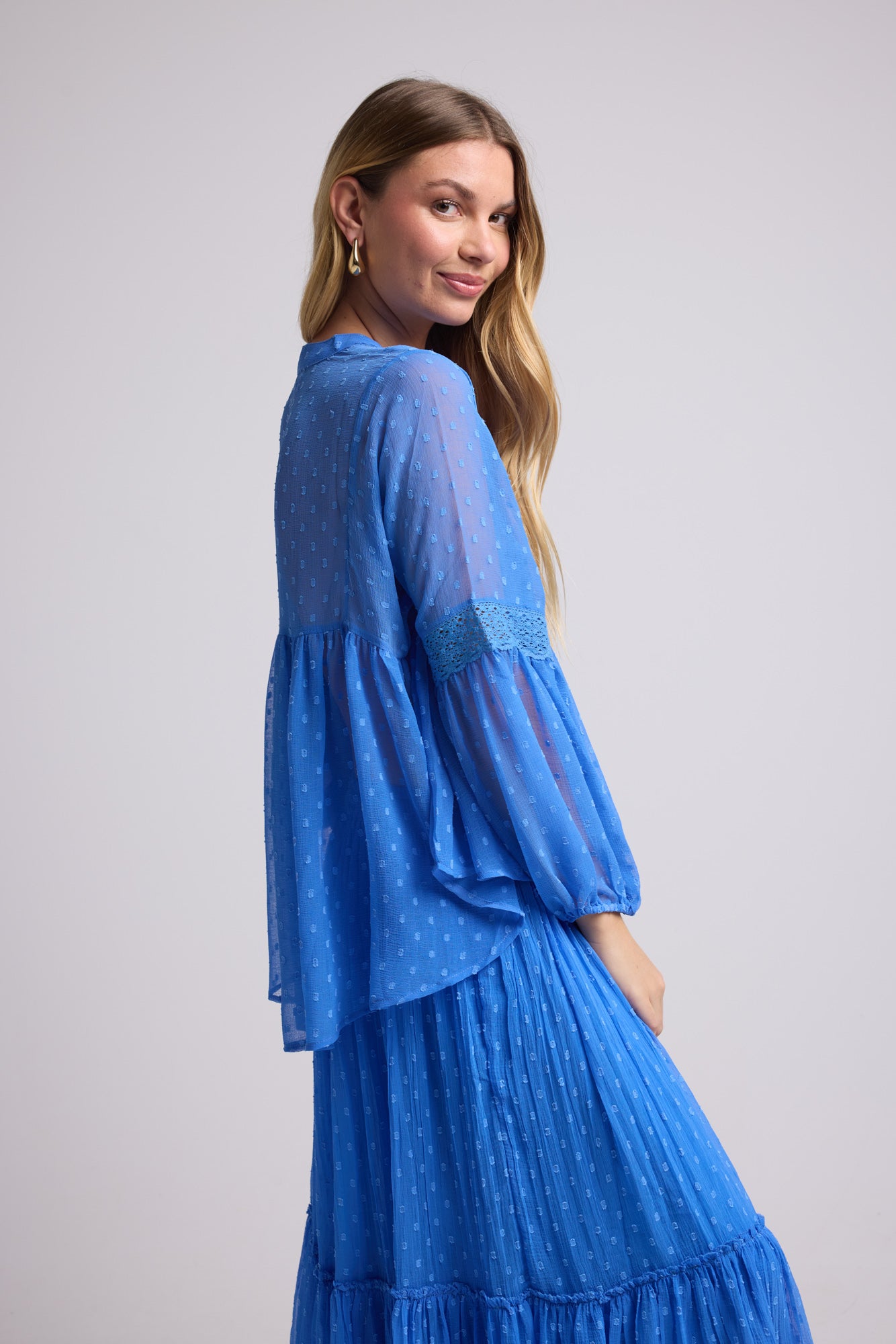 BLOUSE COCO BRIGHT BLUE