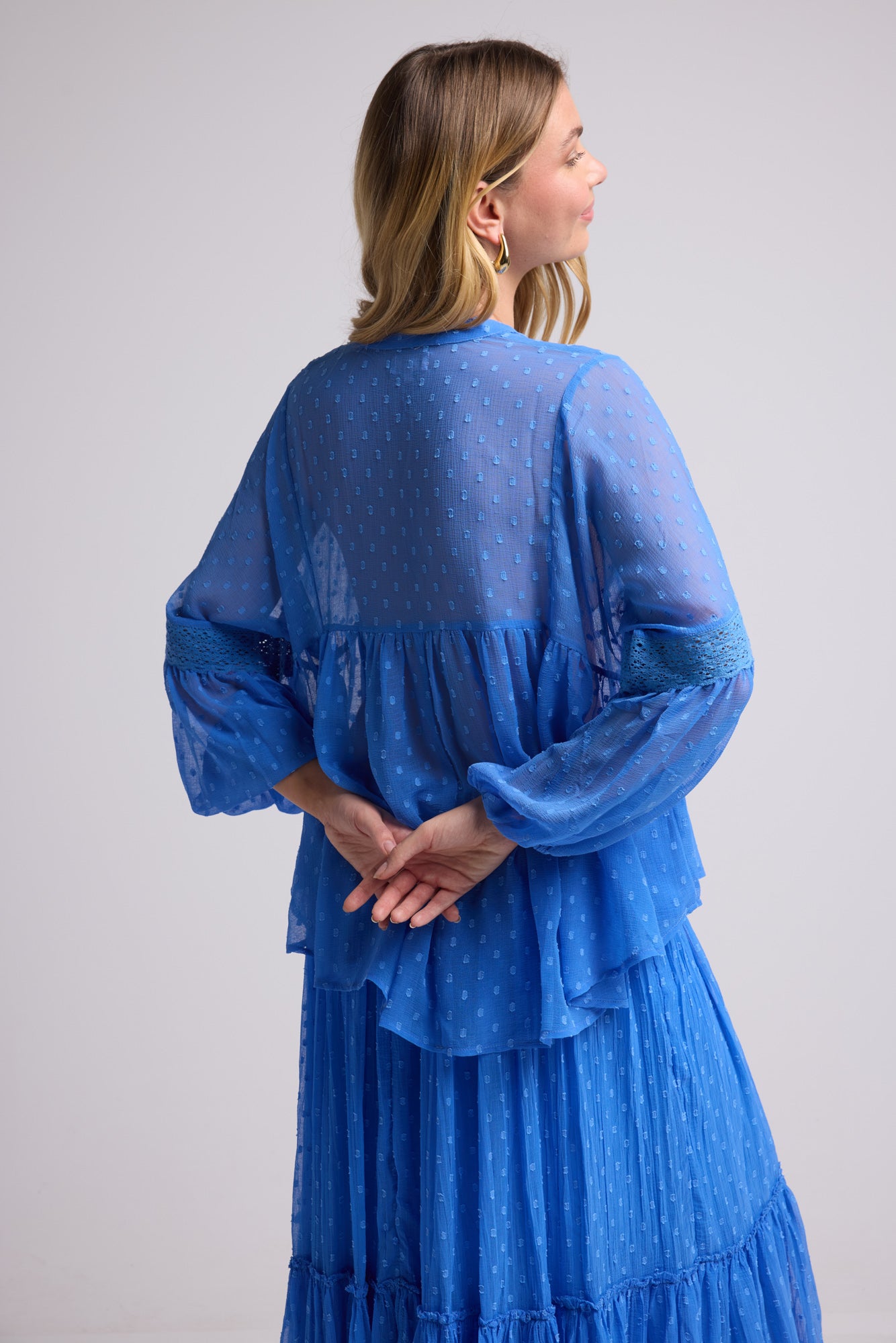 BLOUSE COCO BRIGHT BLUE