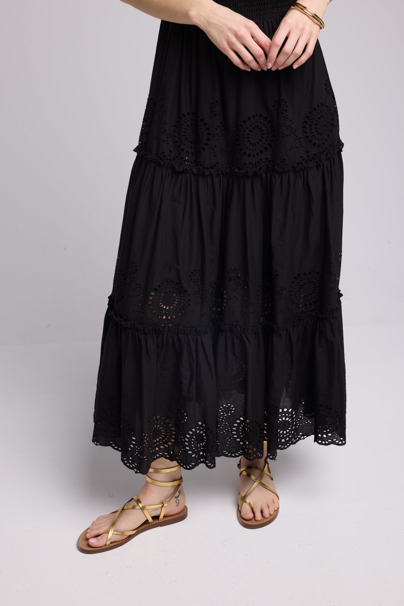 COLOMBIANA DRESS/BLACK