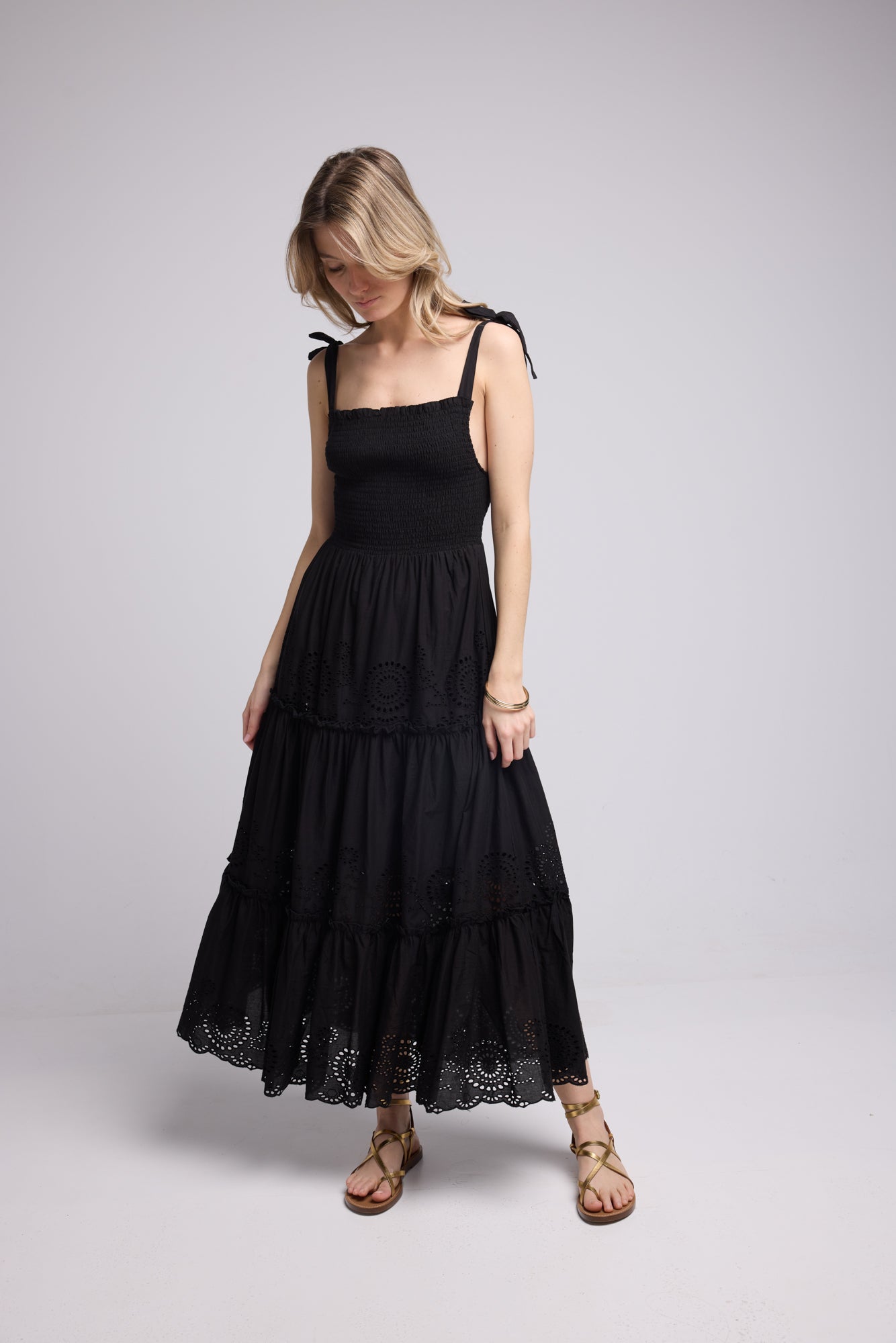 COLOMBIANA DRESS/BLACK