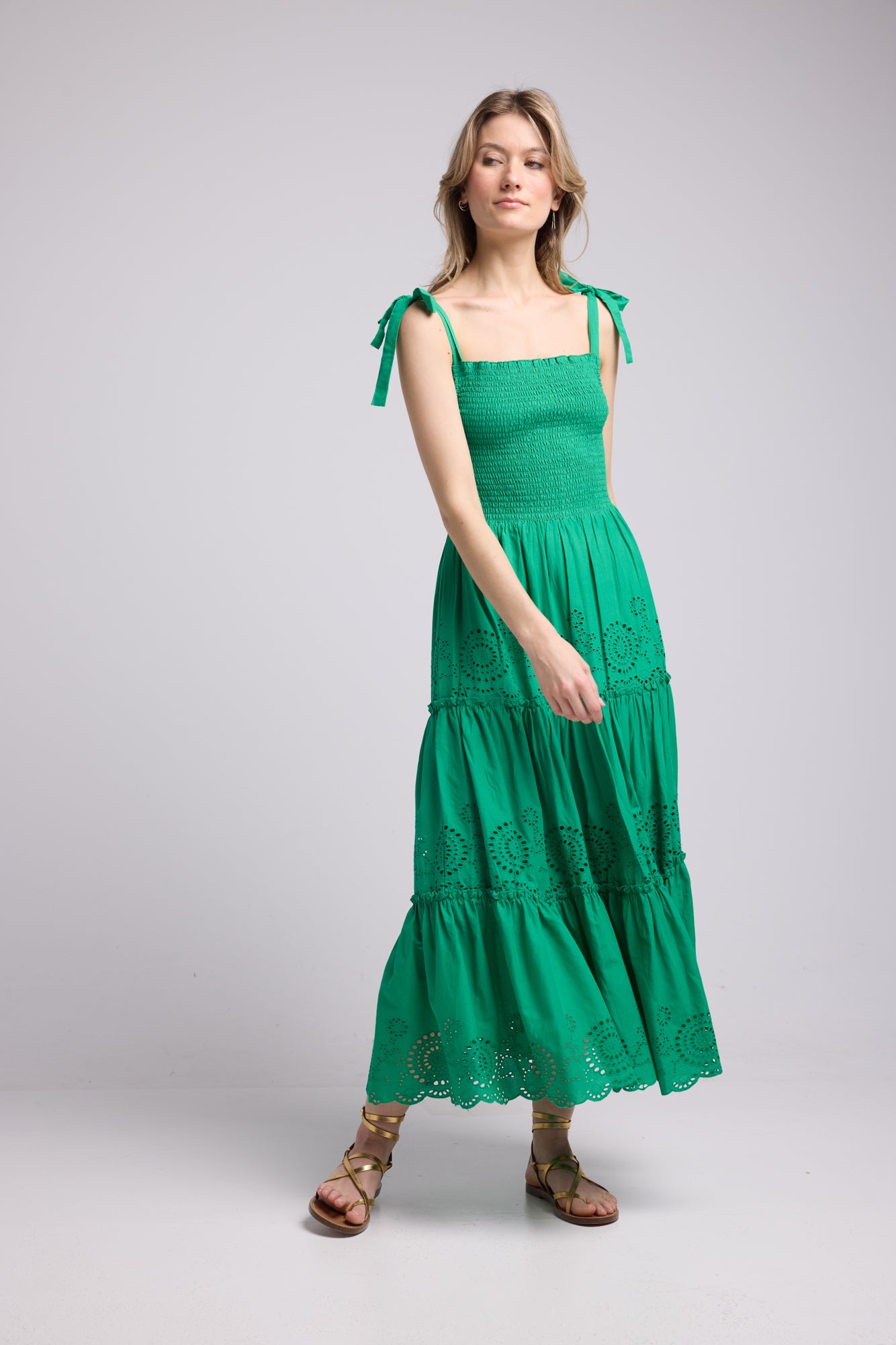 ROBE COLOMBIANA/VERT