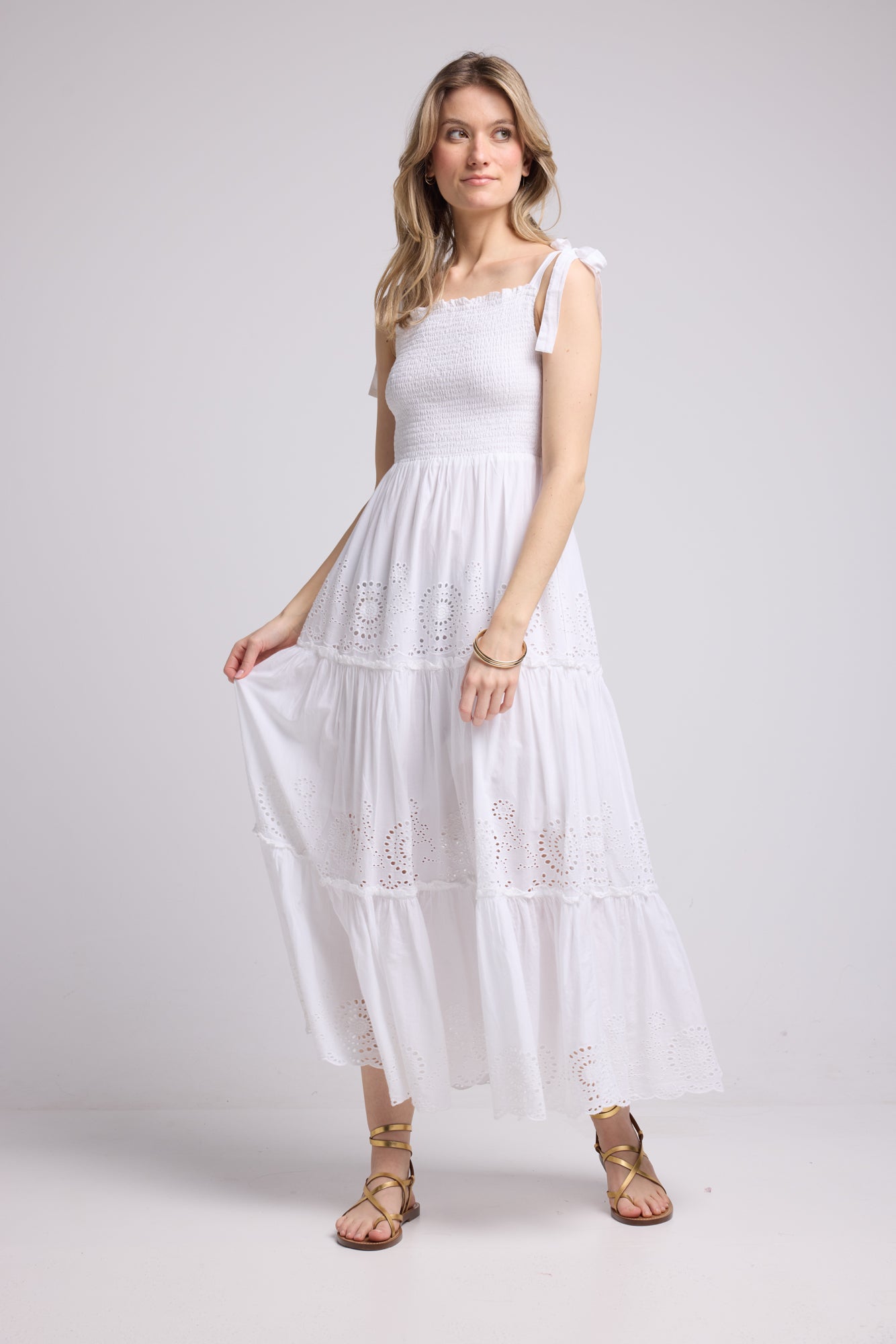 ROBE COLOMBIANA WHITE