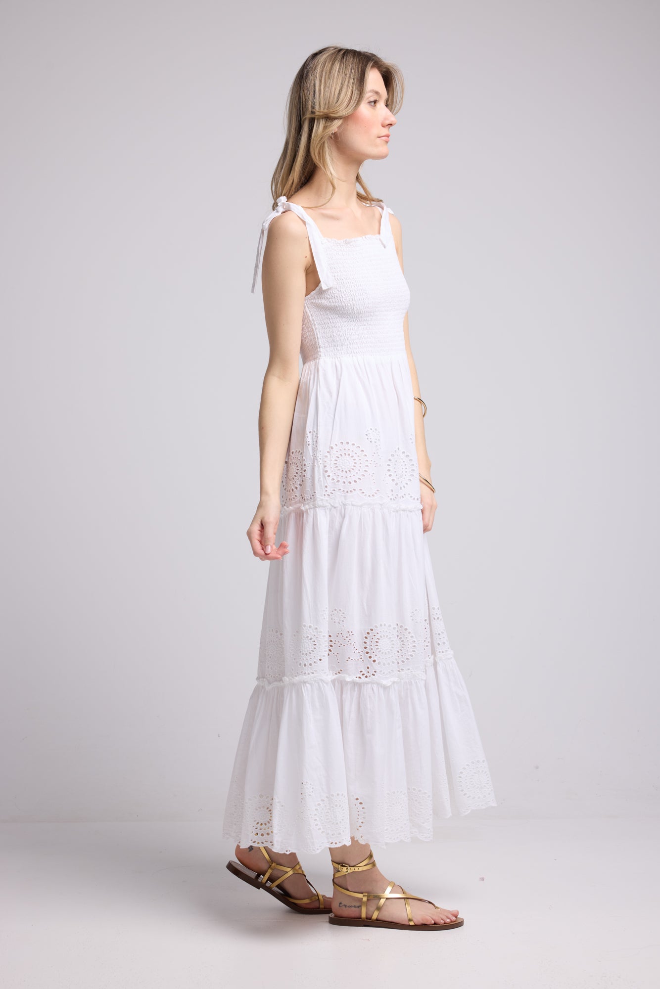 ROBE COLOMBIANA WHITE