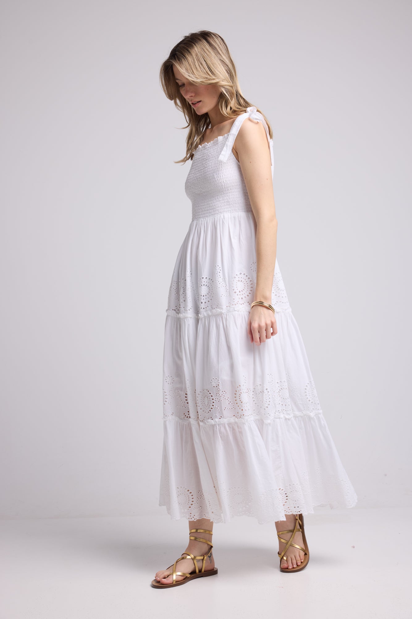 ROBE COLOMBIANA WHITE