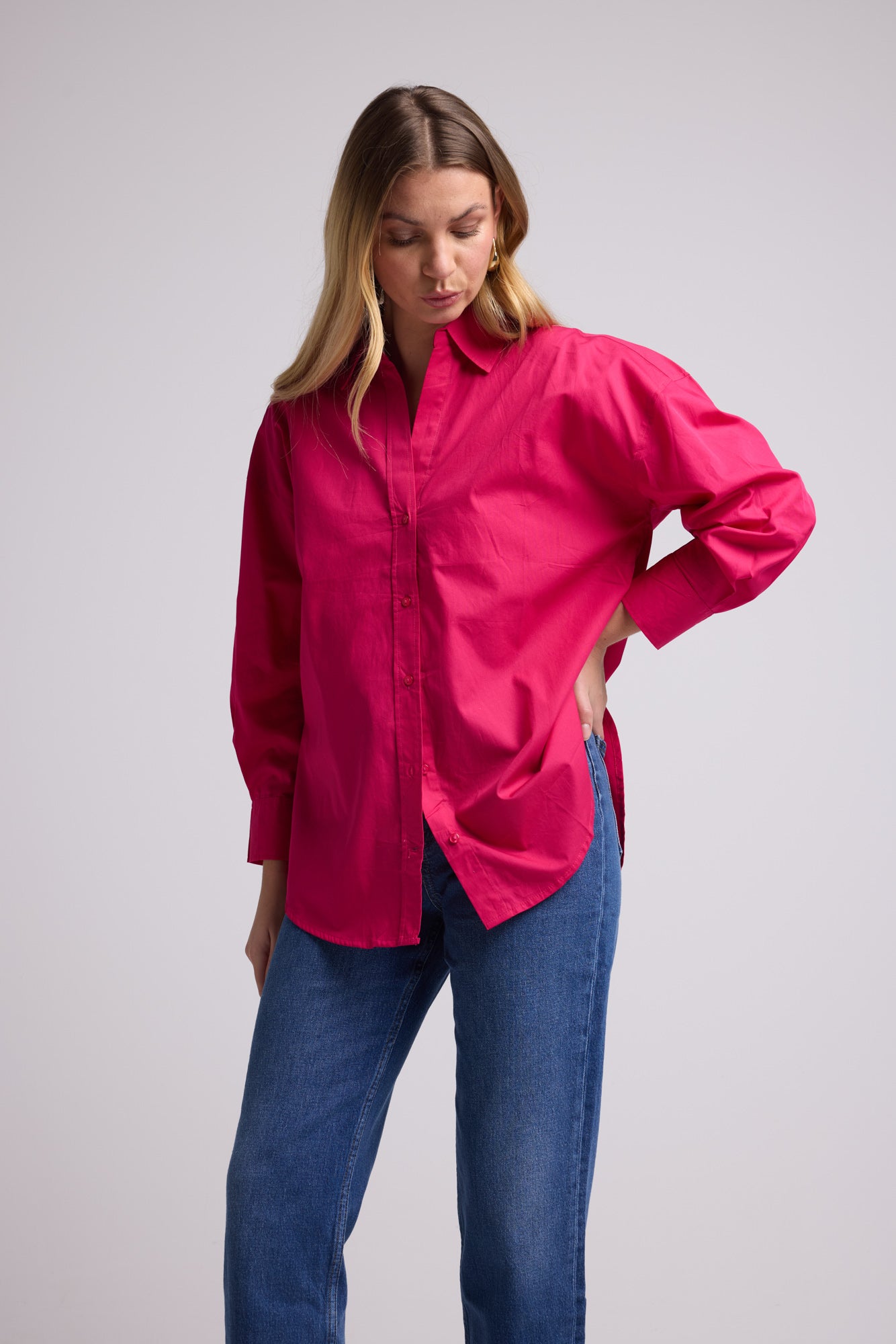 CHEMISE DOLLY BRIGHT FUSHIA