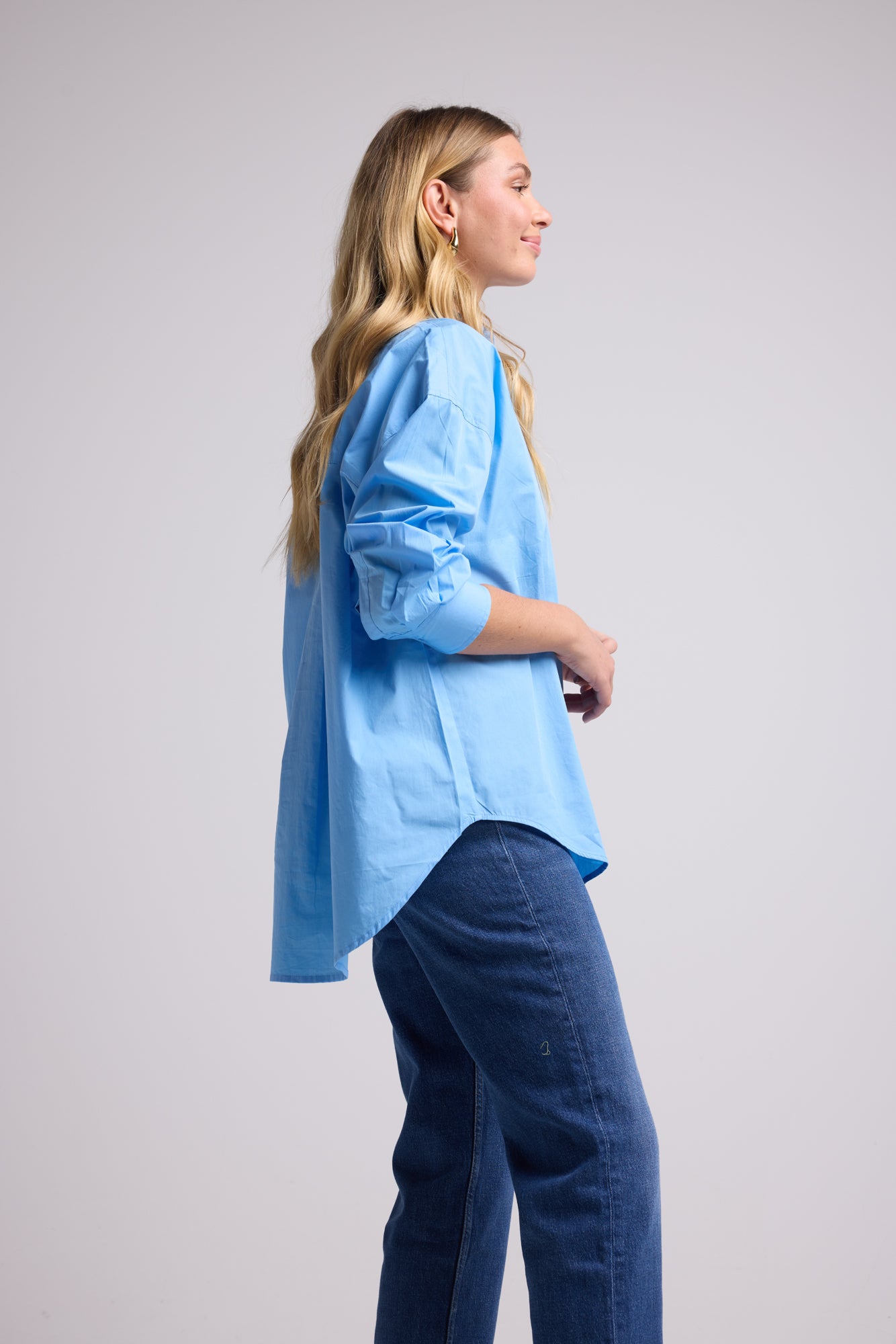 DOLLY NEW BLUE SHIRT