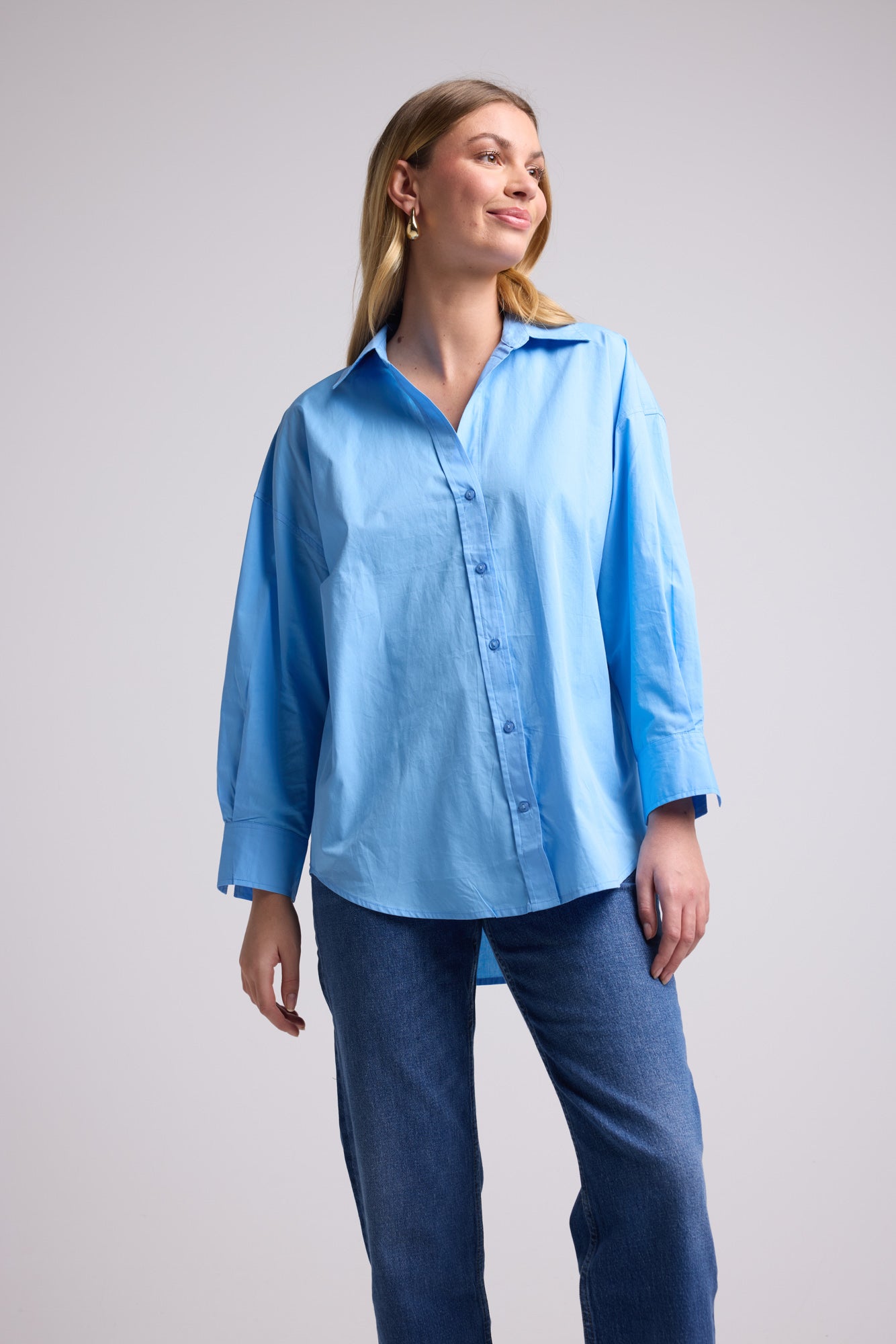 DOLLY NEW BLUE SHIRT