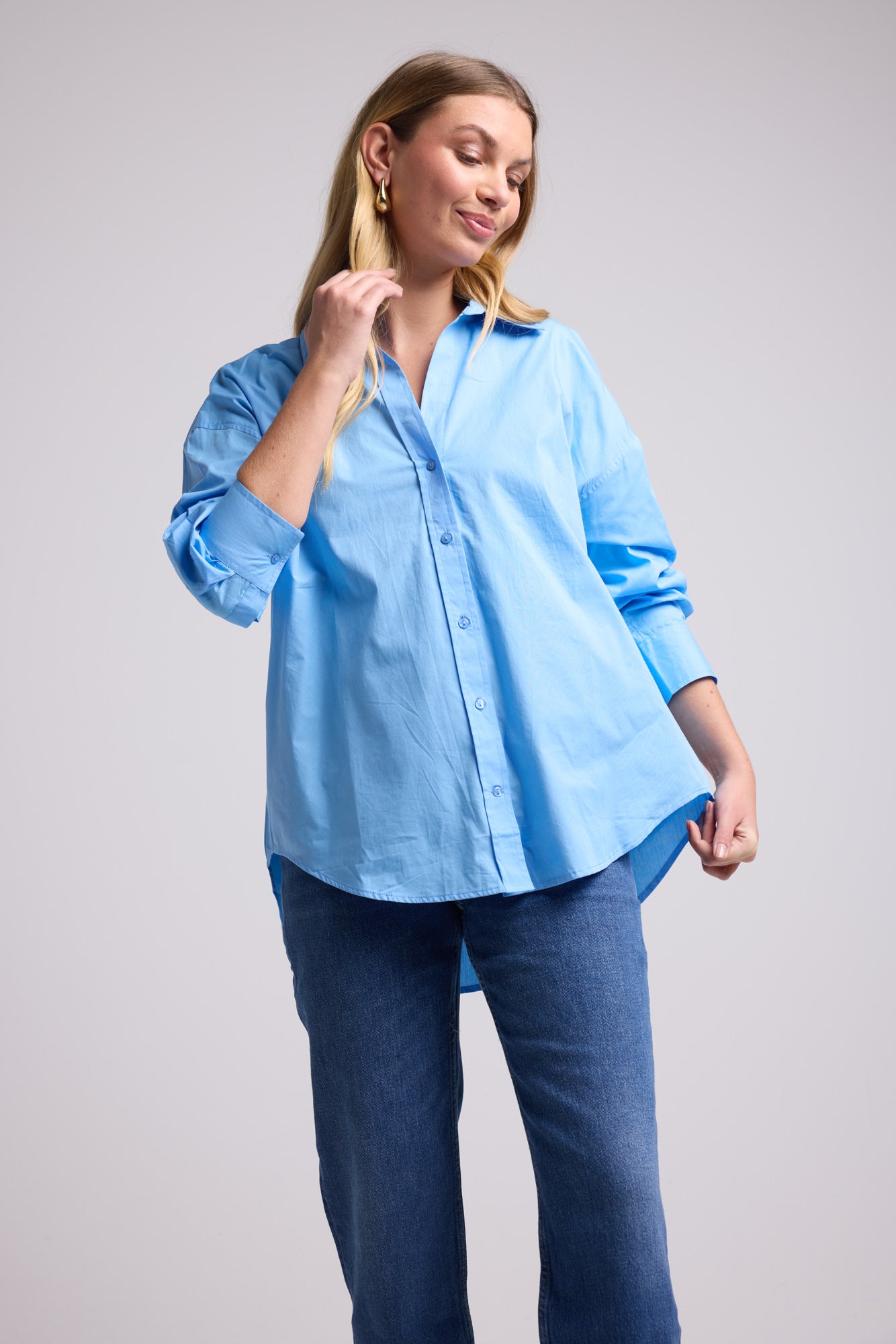 DOLLY NEW BLUE SHIRT