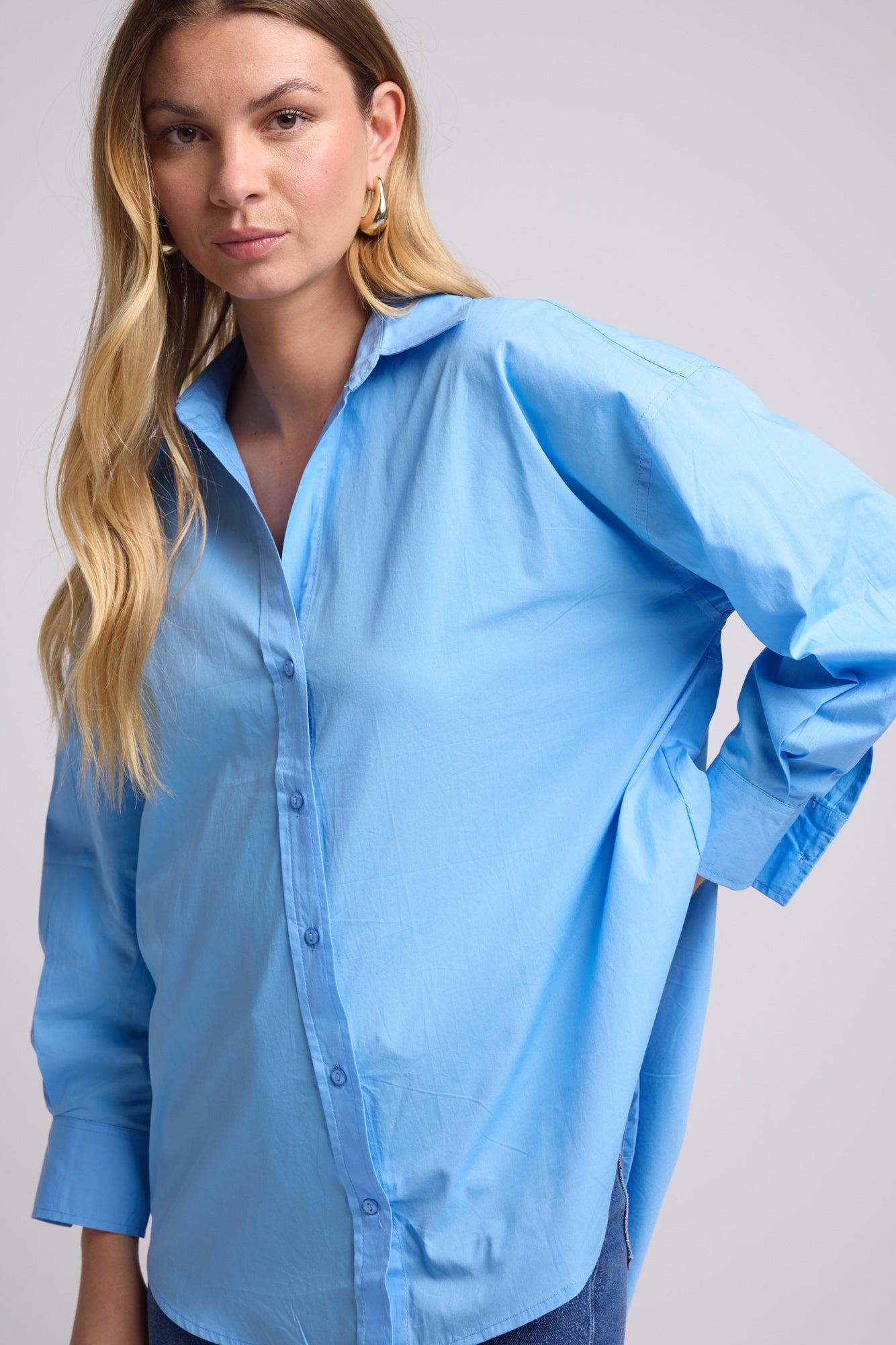 DOLLY NEW BLUE SHIRT