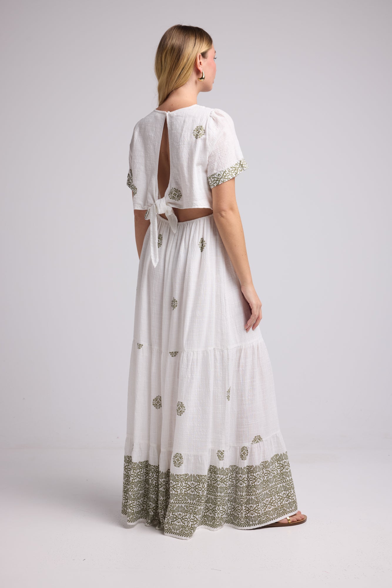 ROBE DOLORES P19 KHAKI