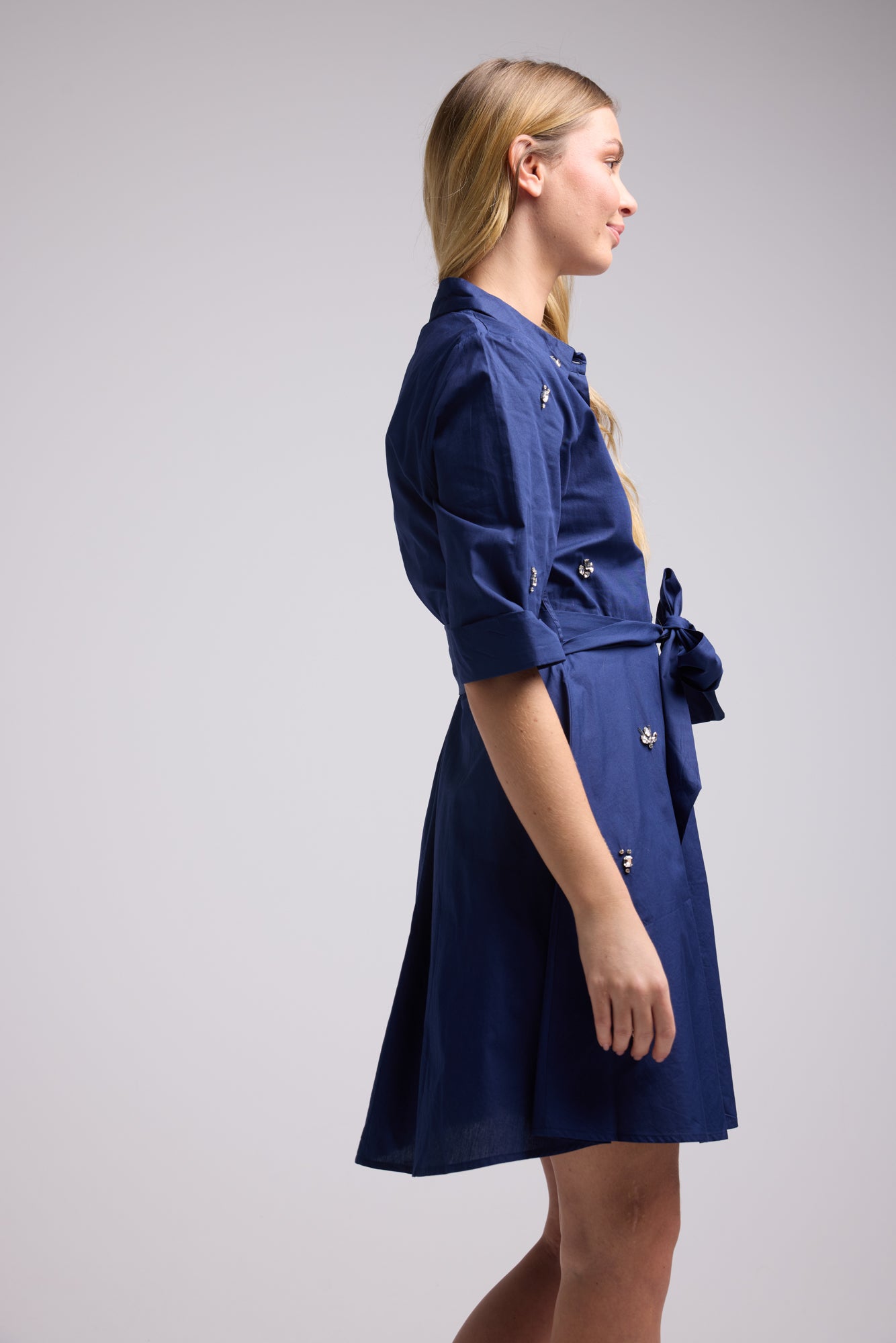 ROBE ELLY/NAVY