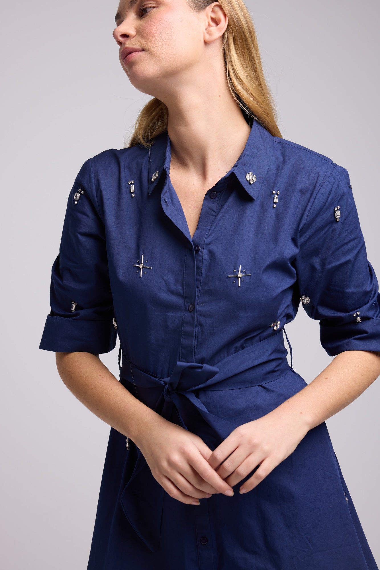 ROBE ELLY/NAVY