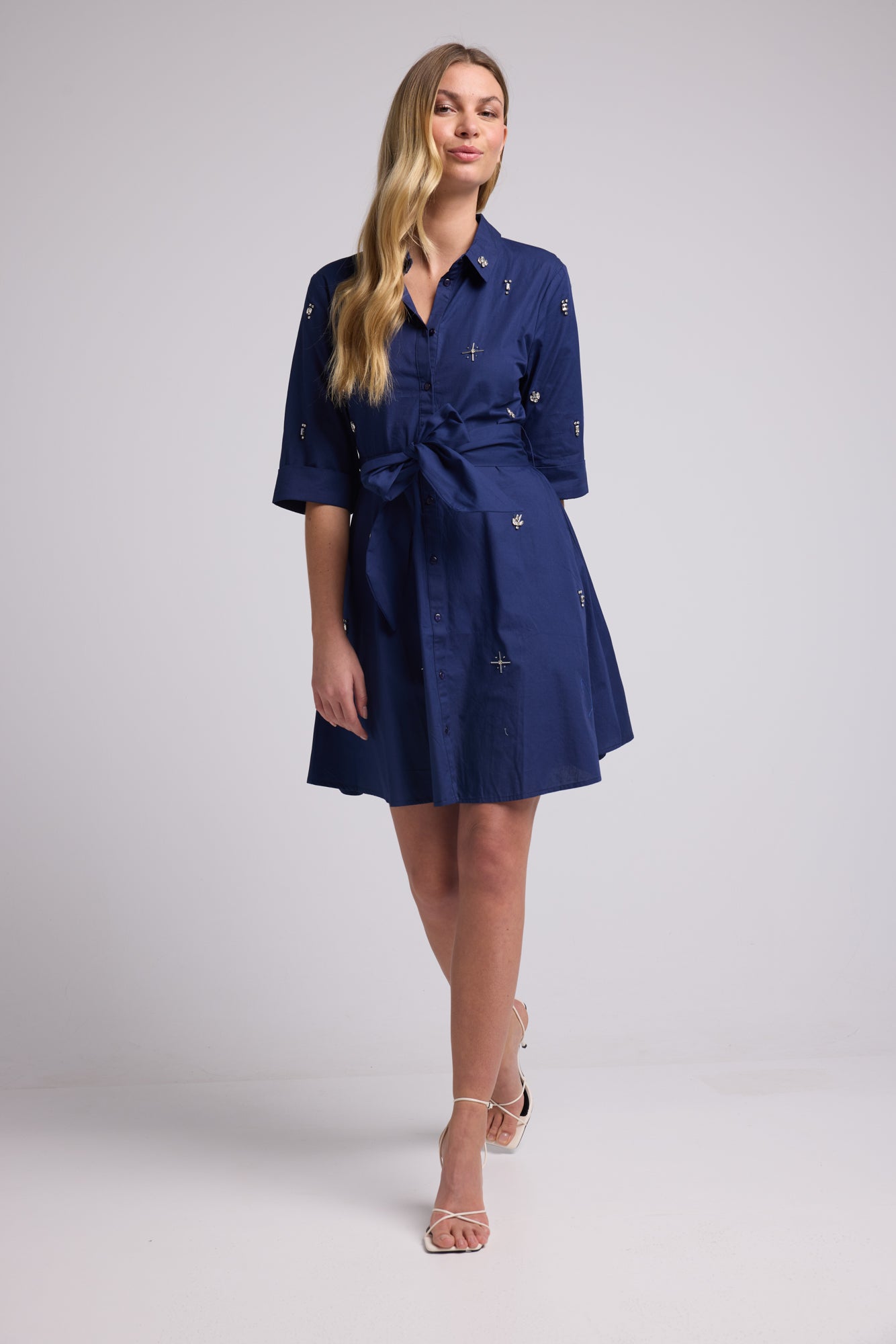 ROBE ELLY/NAVY