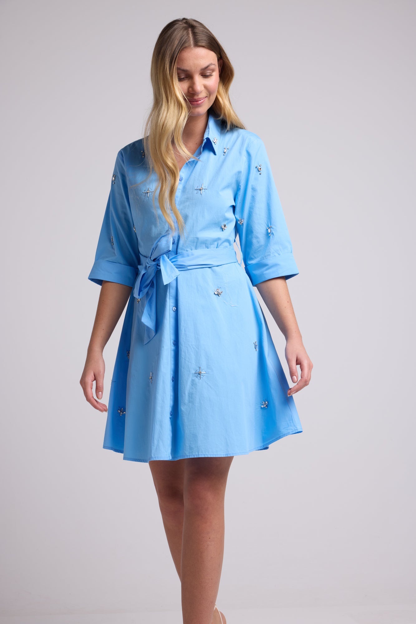 ROBE ELLY/NEW BLUE