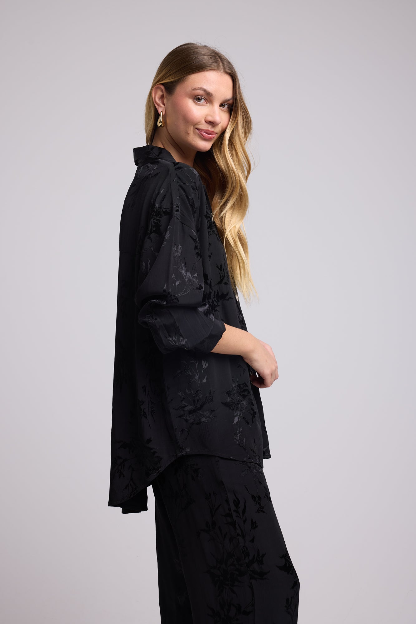 CHEMISE ELROS BLACK