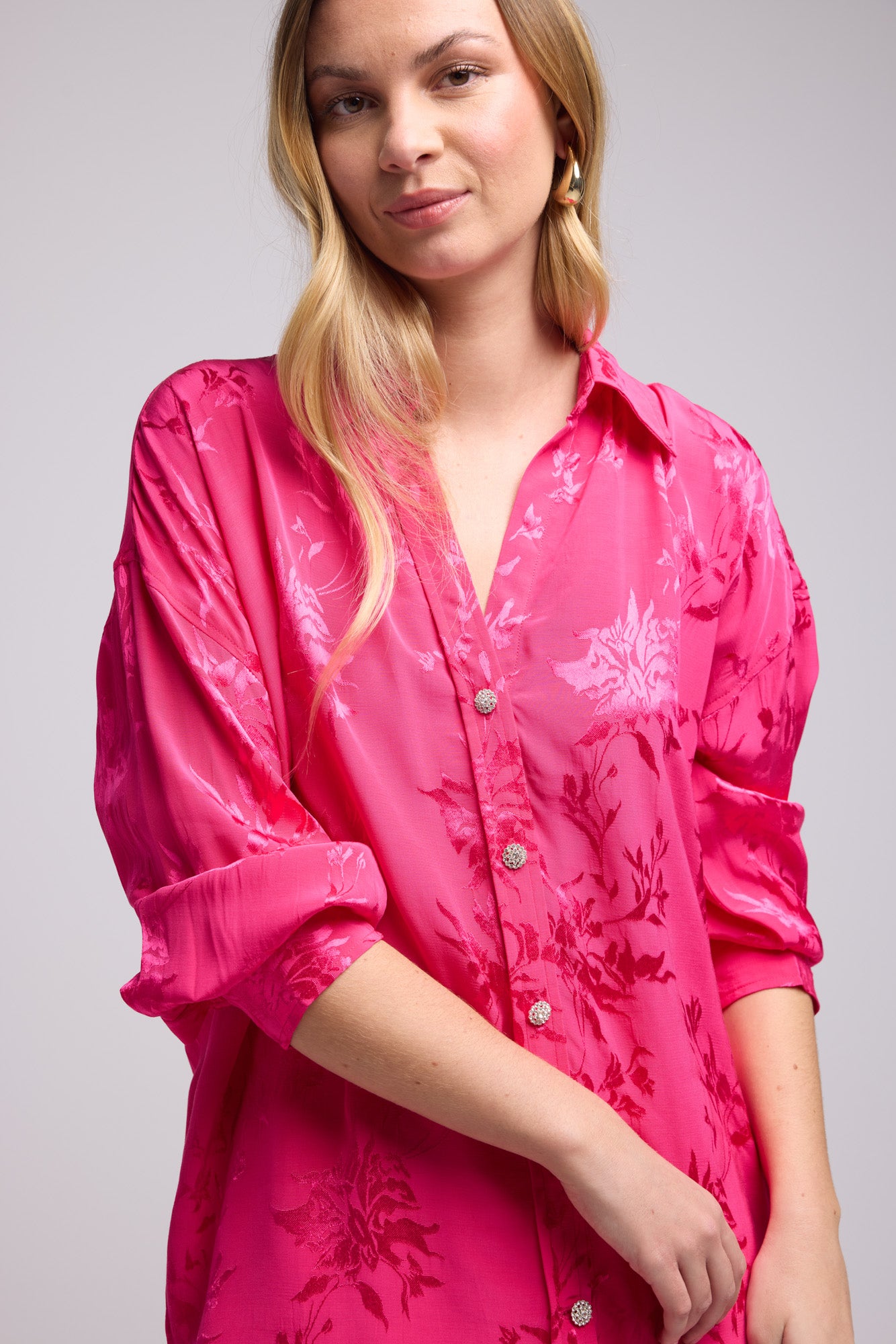 CHEMISE ELROS FUSHIA