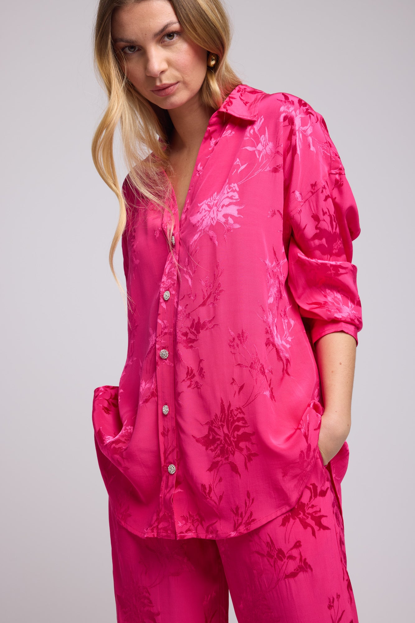 CHEMISE ELROS FUSHIA