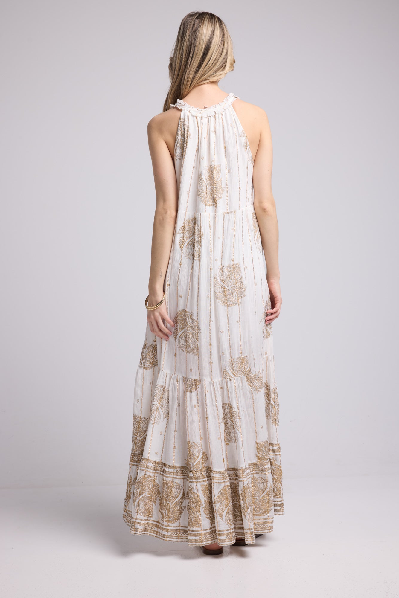 ROBE EZEL/BLANC