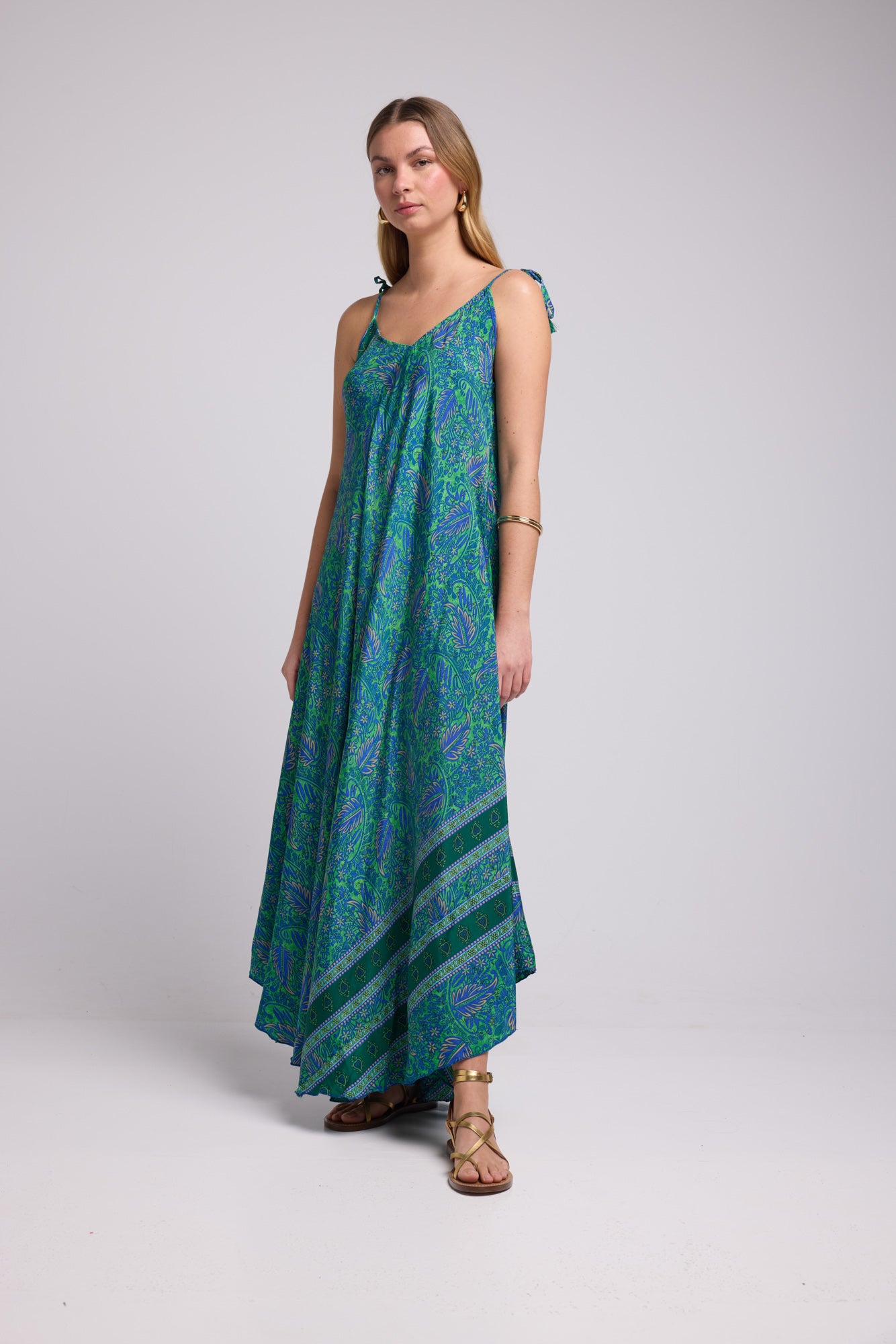 ROBE GAYA GREEN P3010