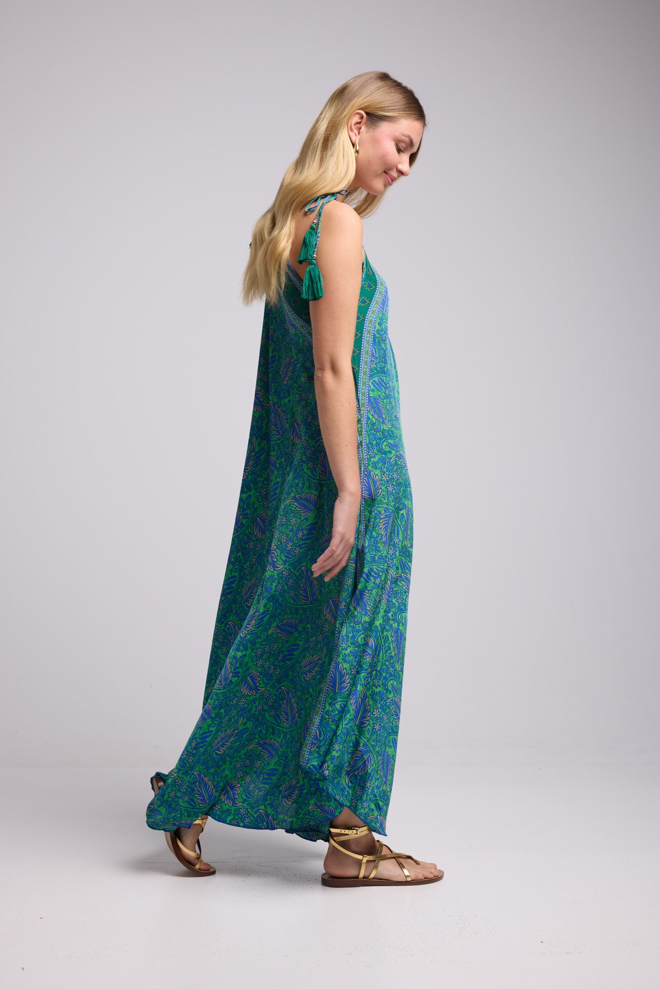 ROBE GAYA GREEN P3010