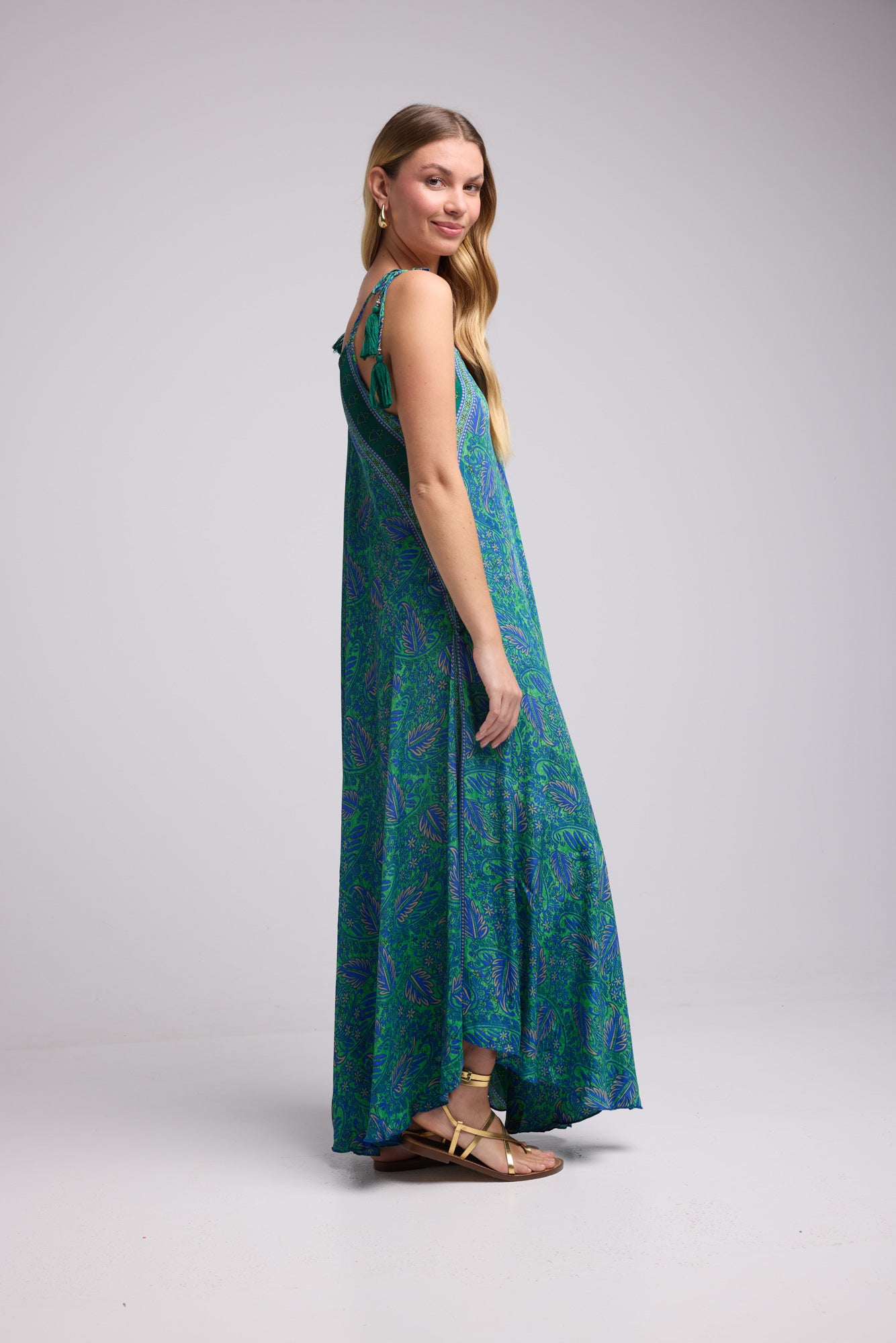 ROBE GAYA GREEN P3010